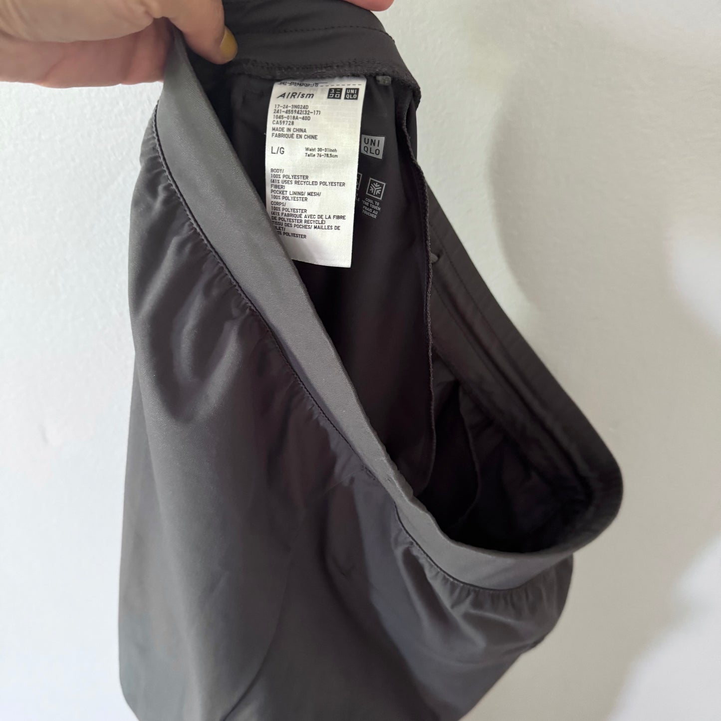 Uniqlo / Air-ism pants - Dark grey / Women L