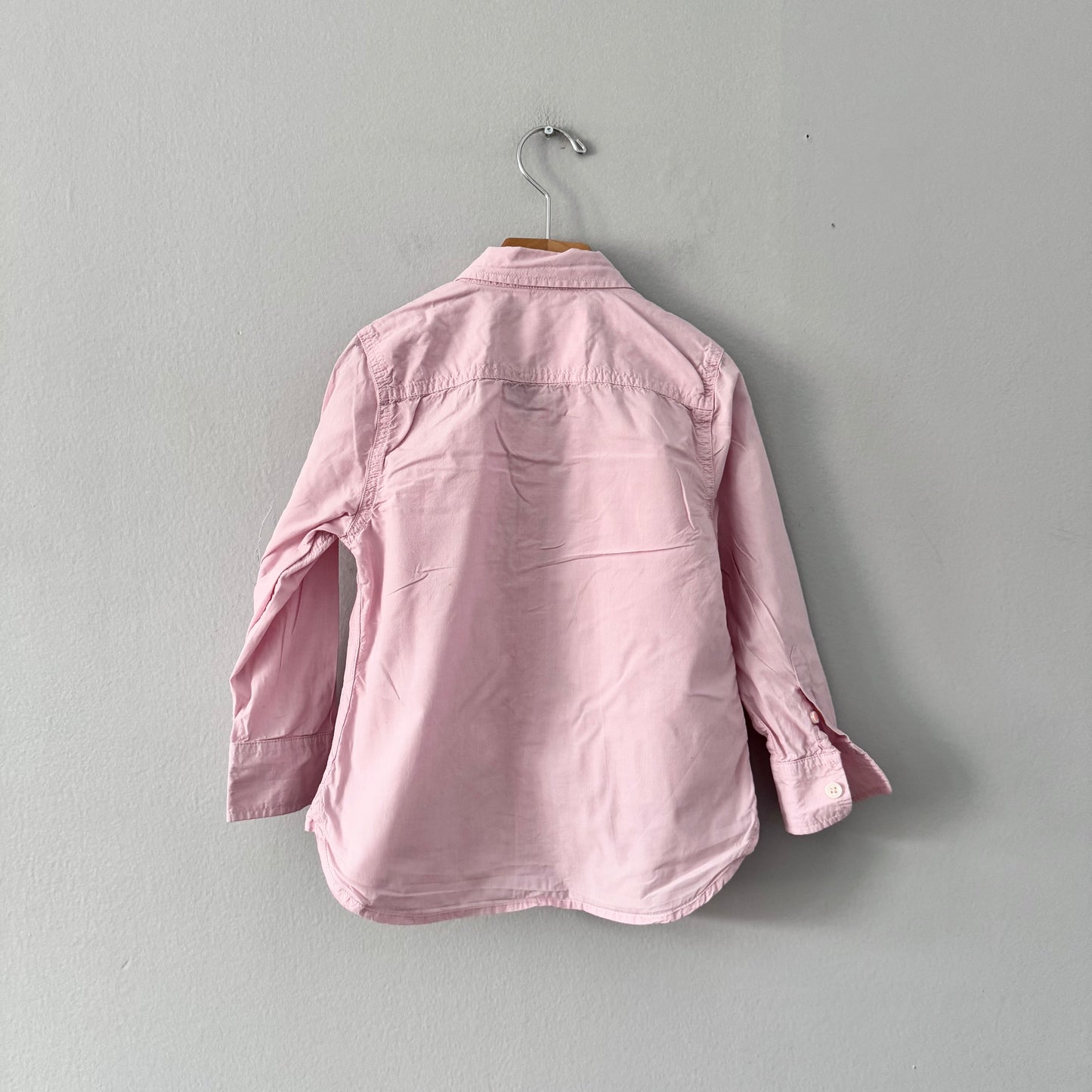 Mini Boden / Pink oxford shirt / 4-5Y