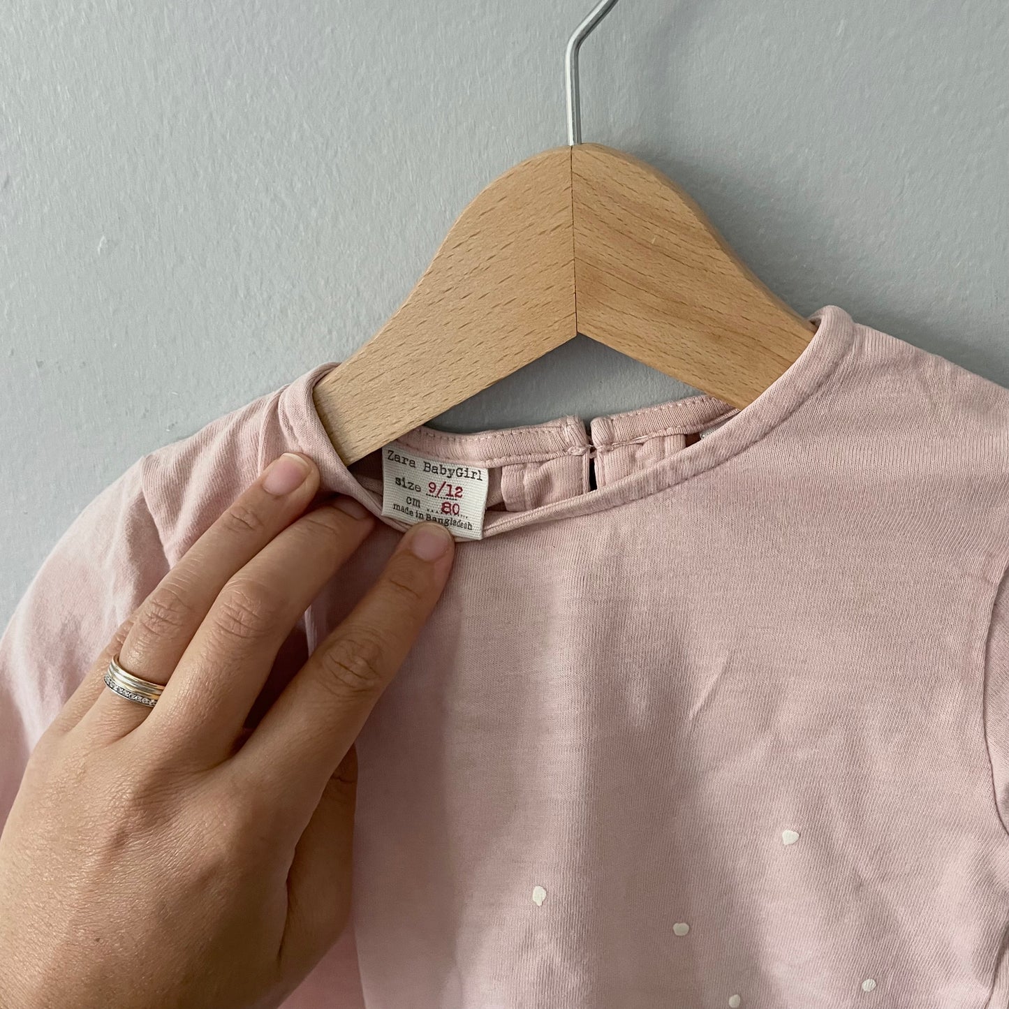 Zara / Long sleeve t-shirt / 9-12M
