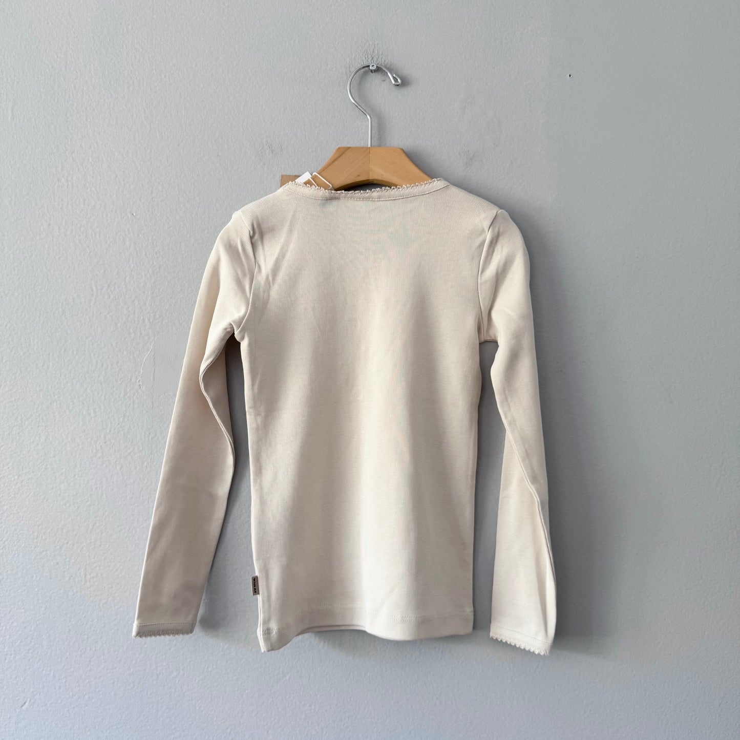 Wheat / Beige long sleeve top / 5Y - New with tag