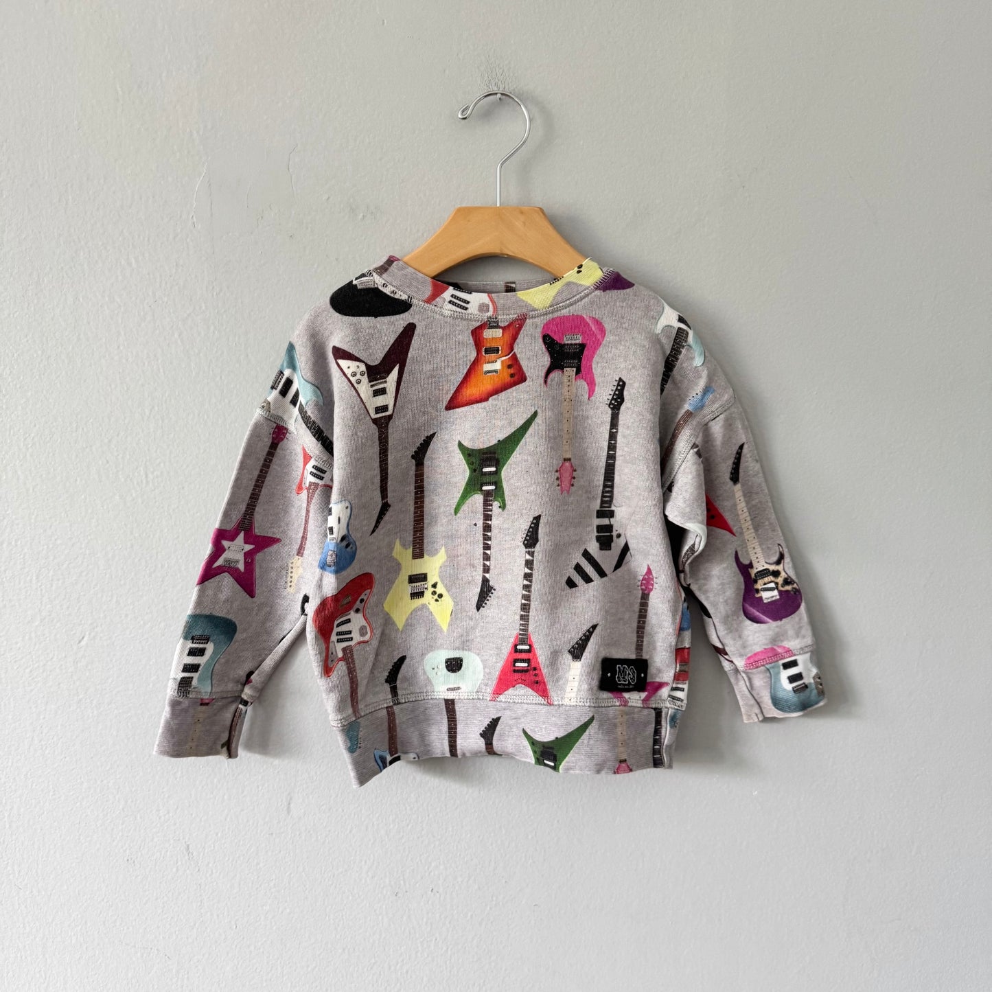 Molo / Guitar sweatshirt / 98cm(2-3Y)