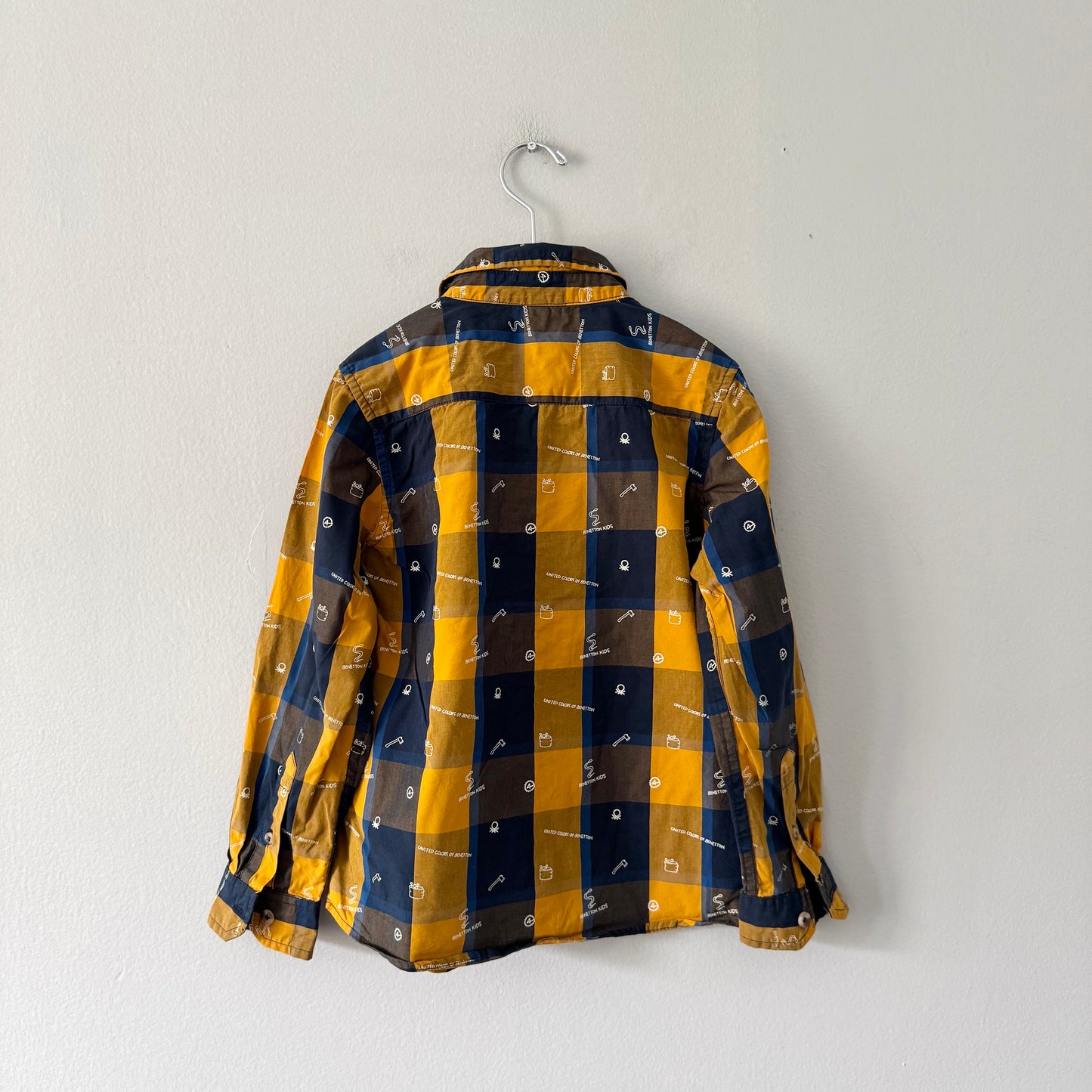 Benetton / Checked shirt / 7Y