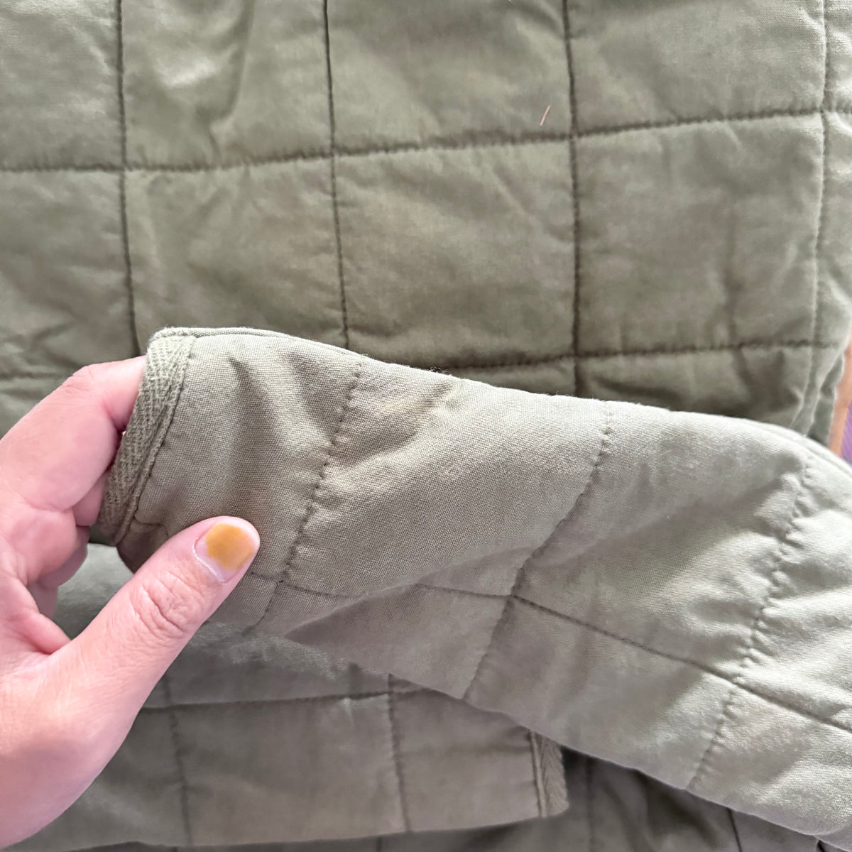 7 for all man kind / Khaki padded jacket / 3T