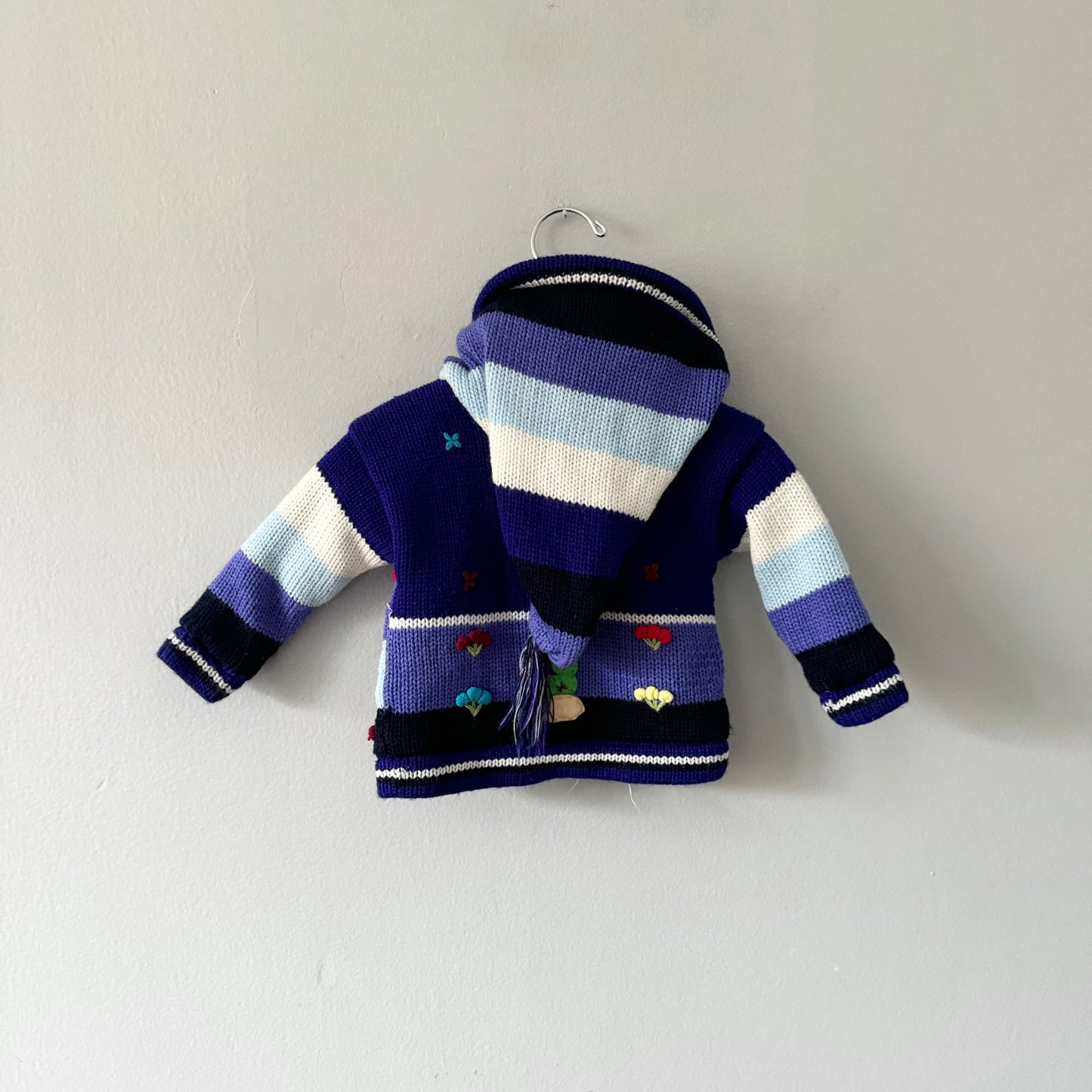 No brand / Peruvian zip up knit jacket / 6-12M