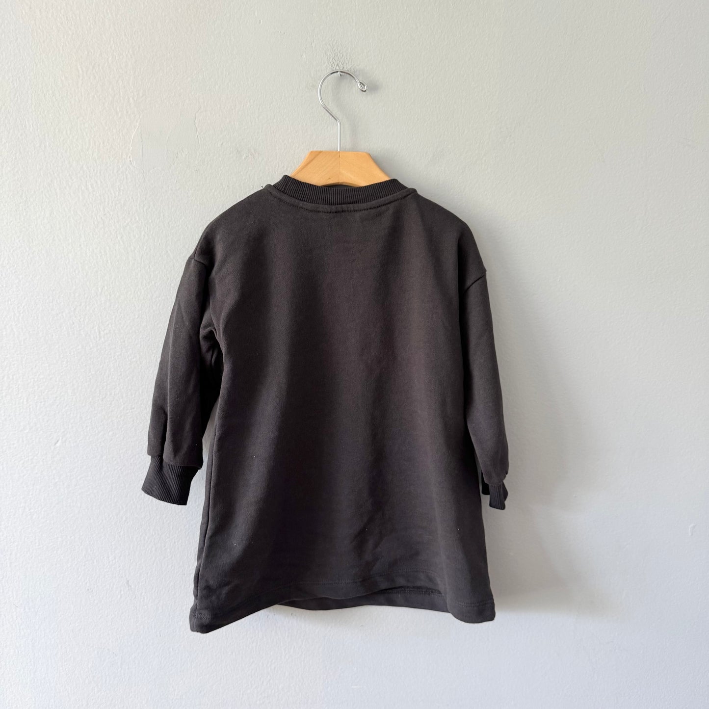 H&M / Black x Bambi sweatshirt dress / 3-4Y