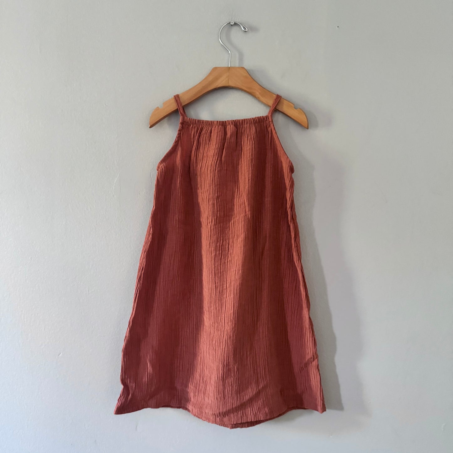 H&M / Brown cami dress / 3-4Y