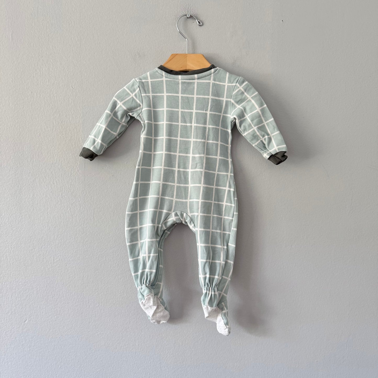 Zippyjamz / Light blue romper / 3-6M