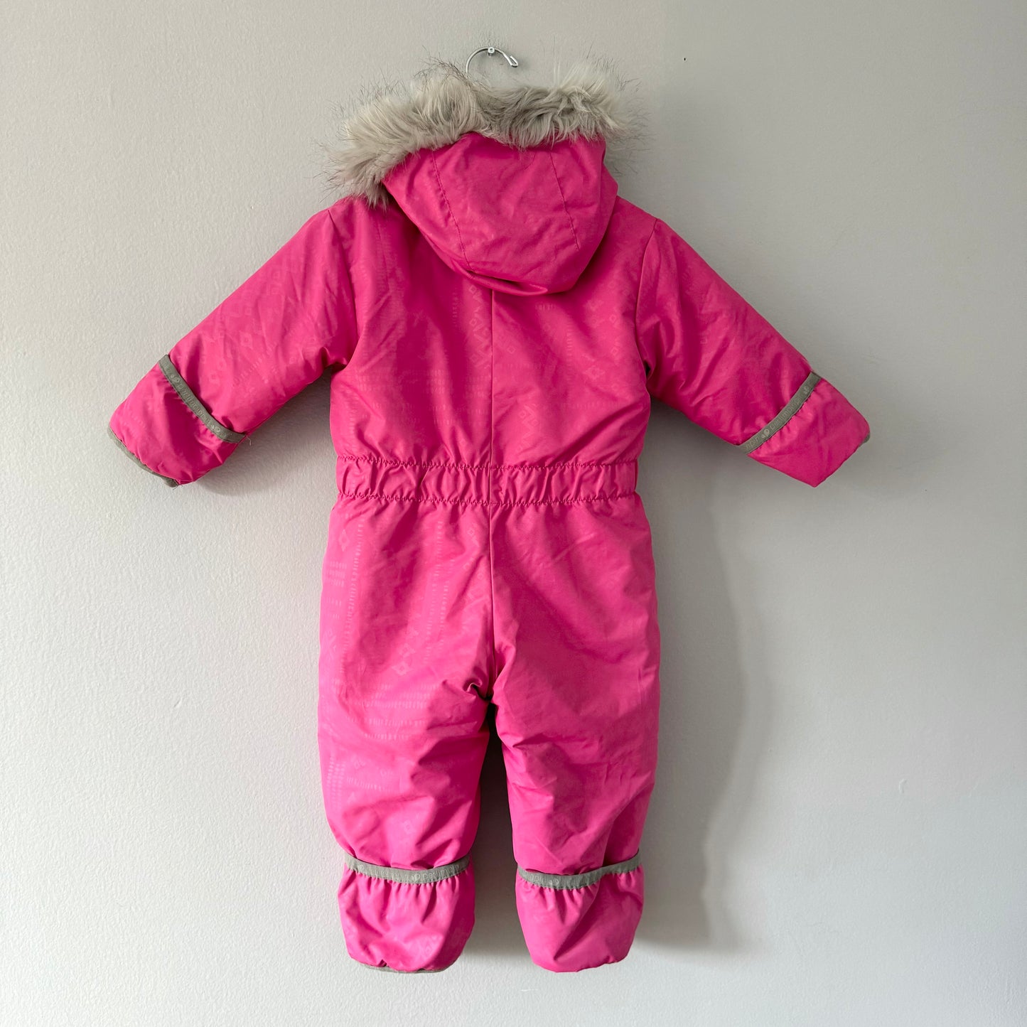 Perlim pinpin / Pink snowsuit / 18M