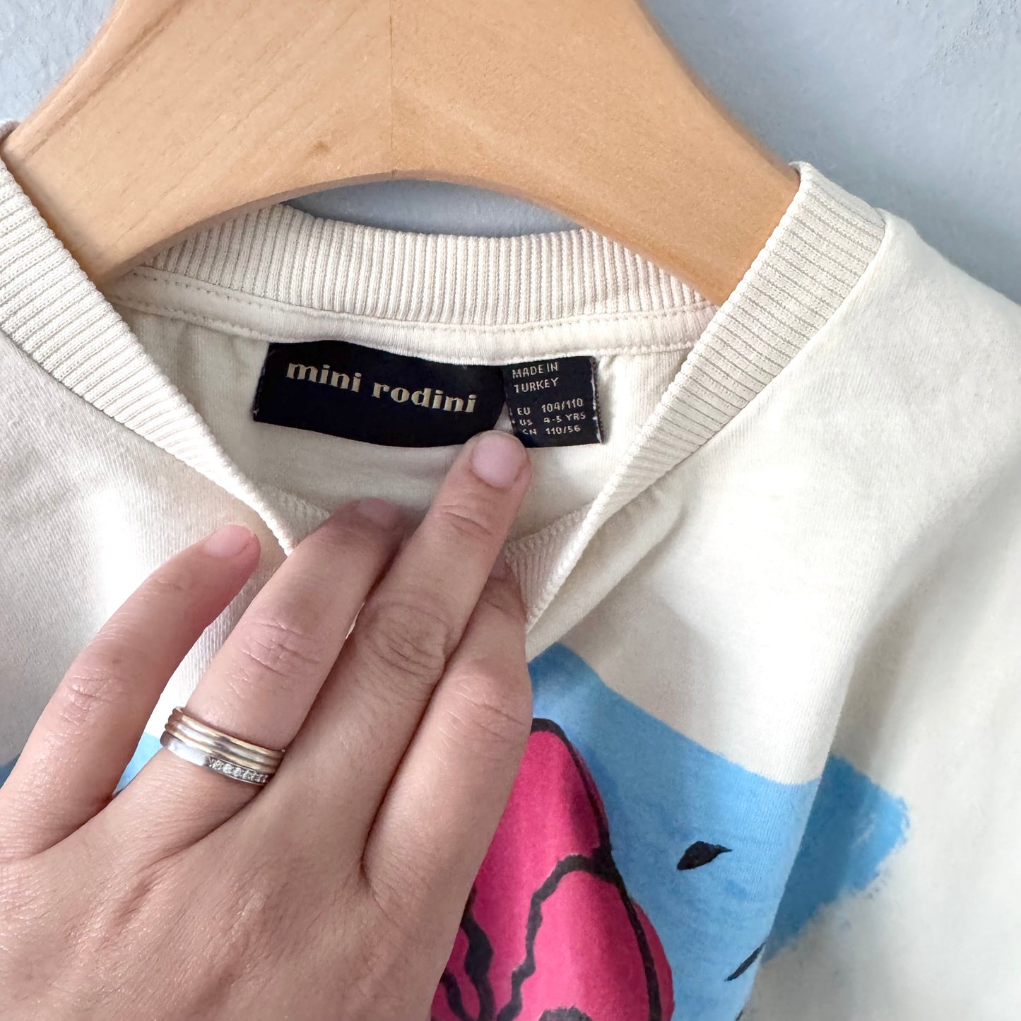 Mini Rodini / A La Mer T-shirt / 4-5Y