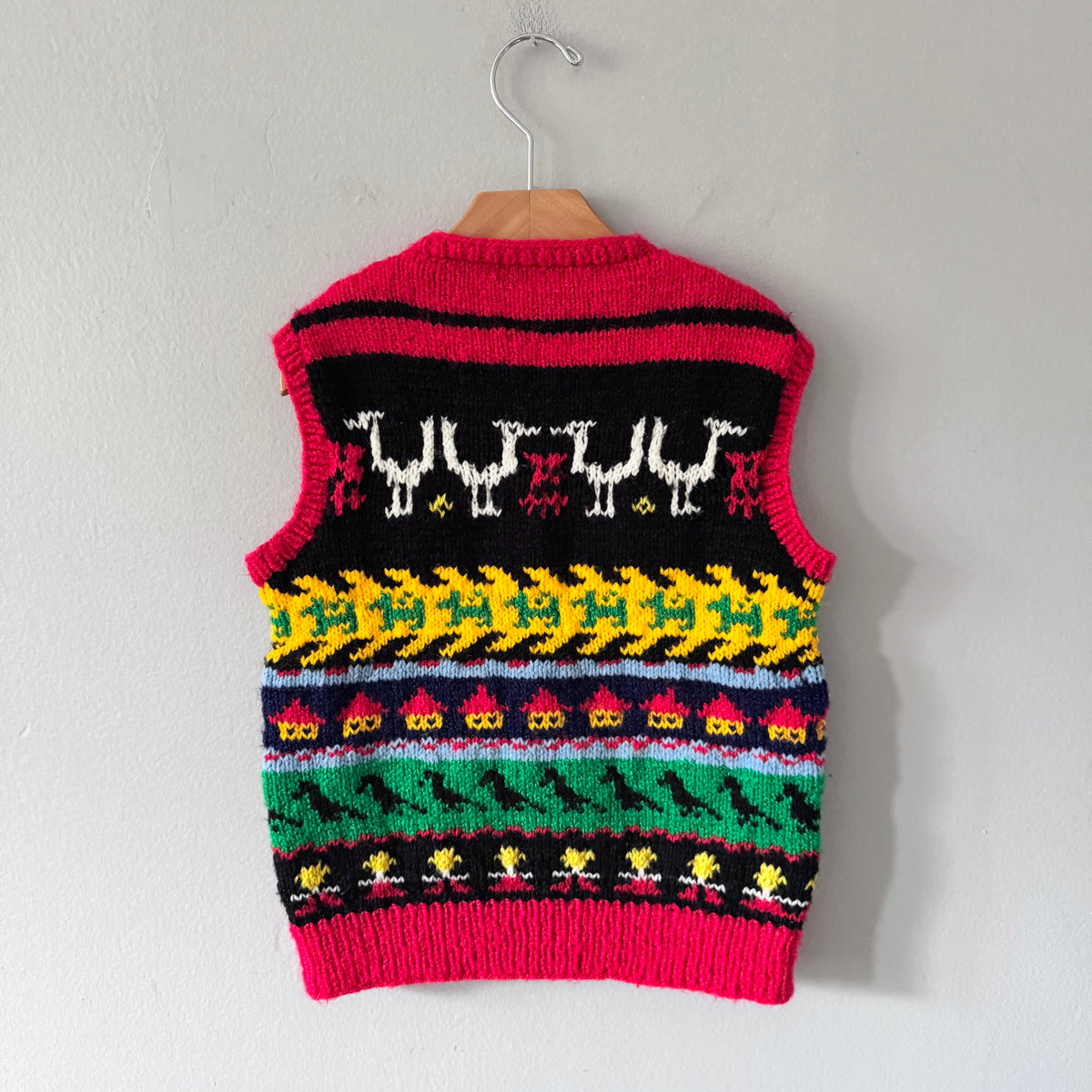 Handmade / Knit vest / 6Y