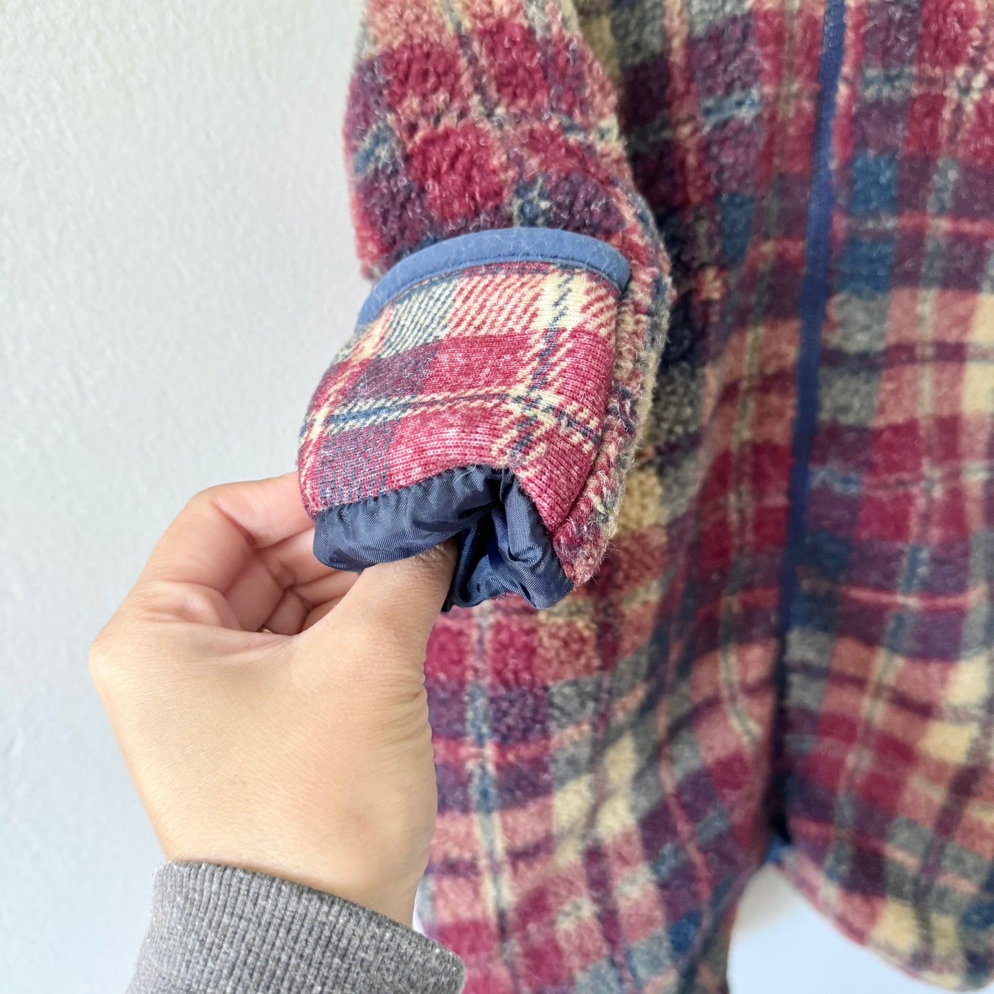 Vintage Oshkosh / Sherpa bunting suit / 9M