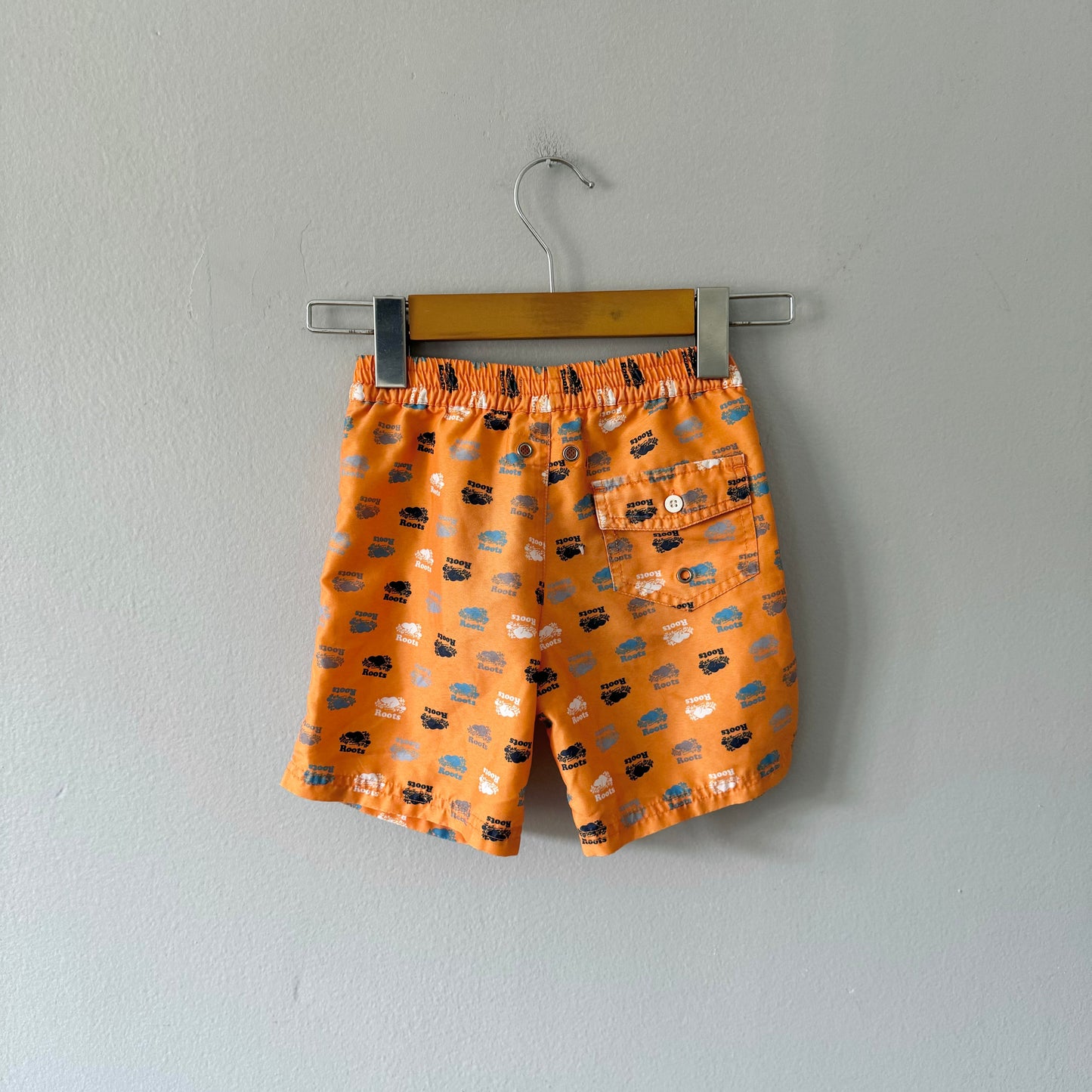 Roots / Orange swim trunk / 2T
