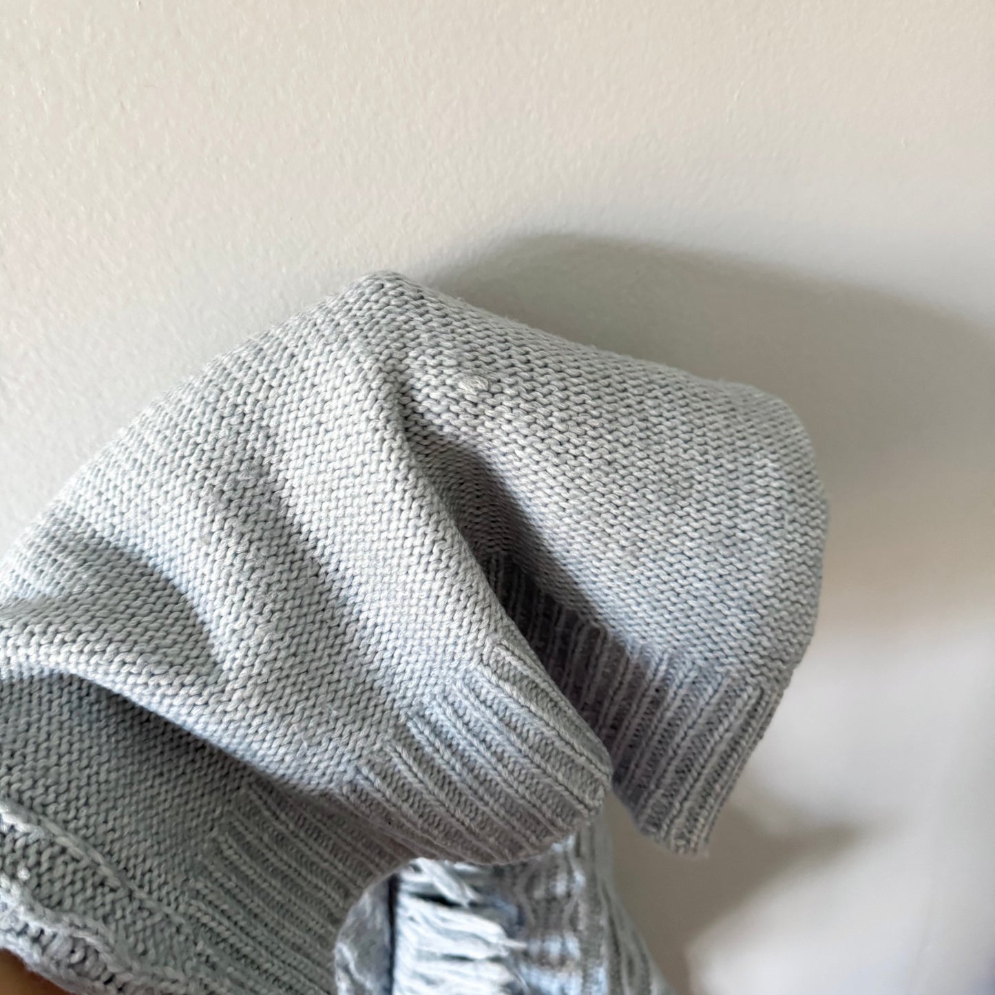 Zara / Light blue knit dress / 8-9Y