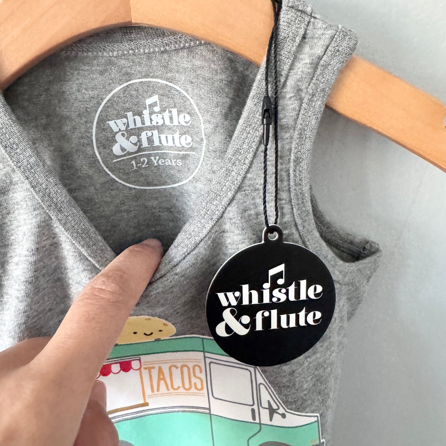 Whistle & Flute / Food Truck Tank Top / 1-2T - New with tag, 2 Available