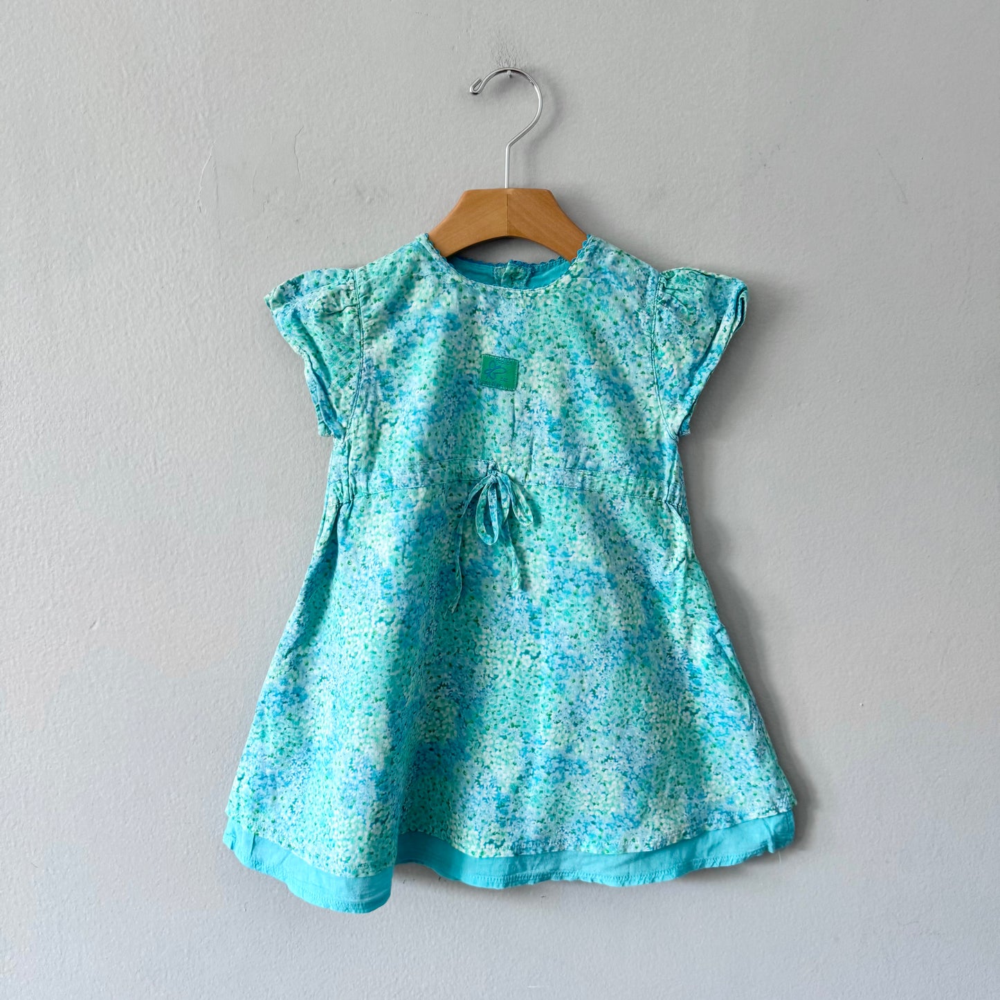 Vintage / Light blue dress / 4Y