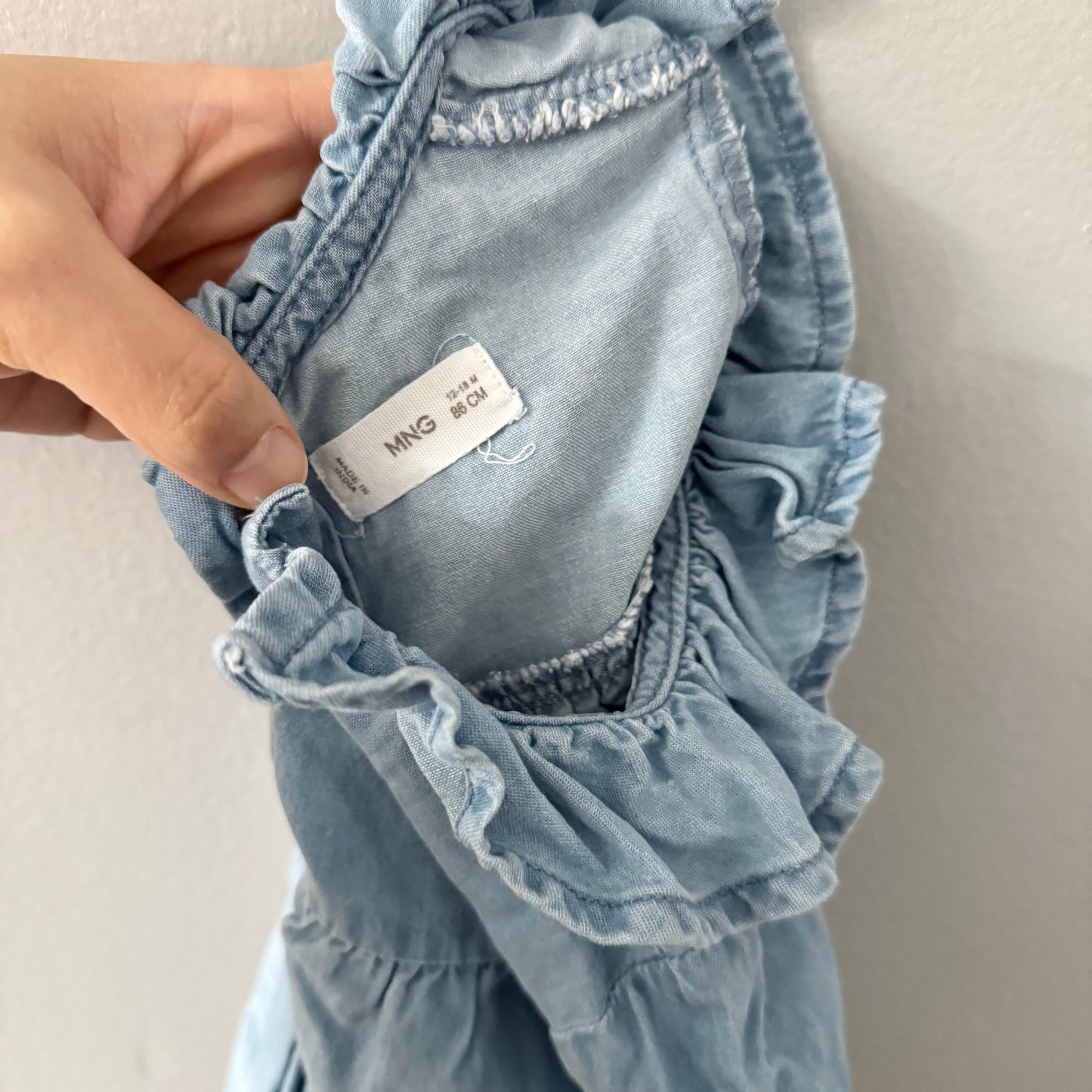 Mango / Denim blouse / 12-18M