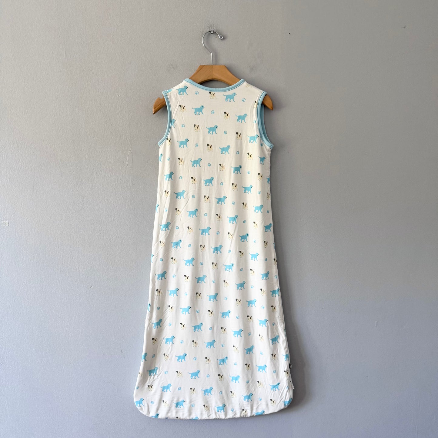 Kyte / White blue doggie sleep sack 0.5tog / 6-18M - New with tag