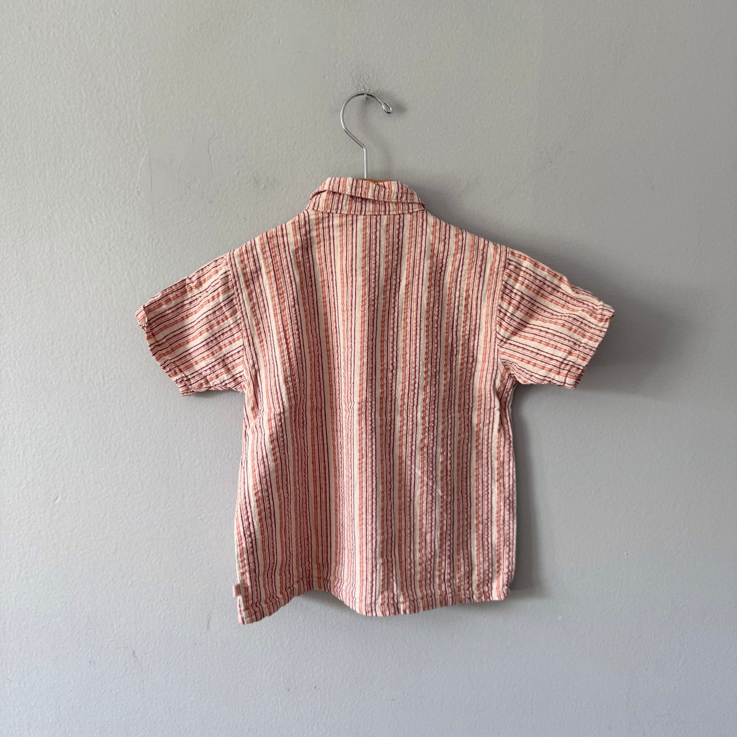 Minemotion / Striped shirt / 4Y