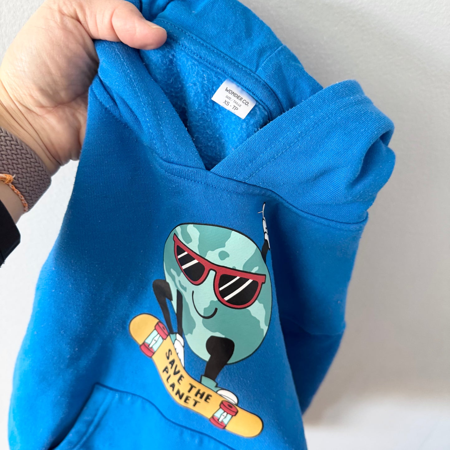 Wonder Co. / Save the planet hoodie / XS(5-6Y)