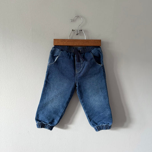 Benetton / Denim jogger pants / 18M
