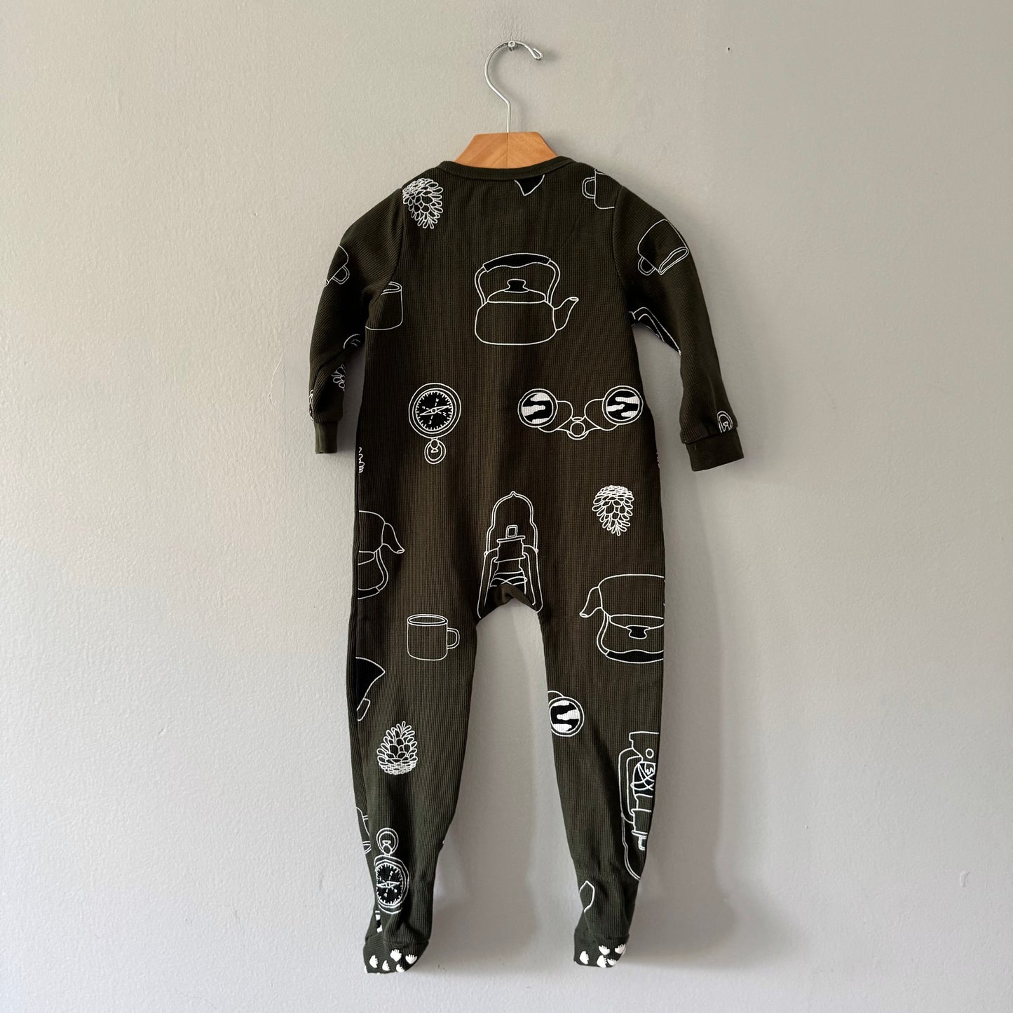 Arborist / Dark green romper / 18-24M