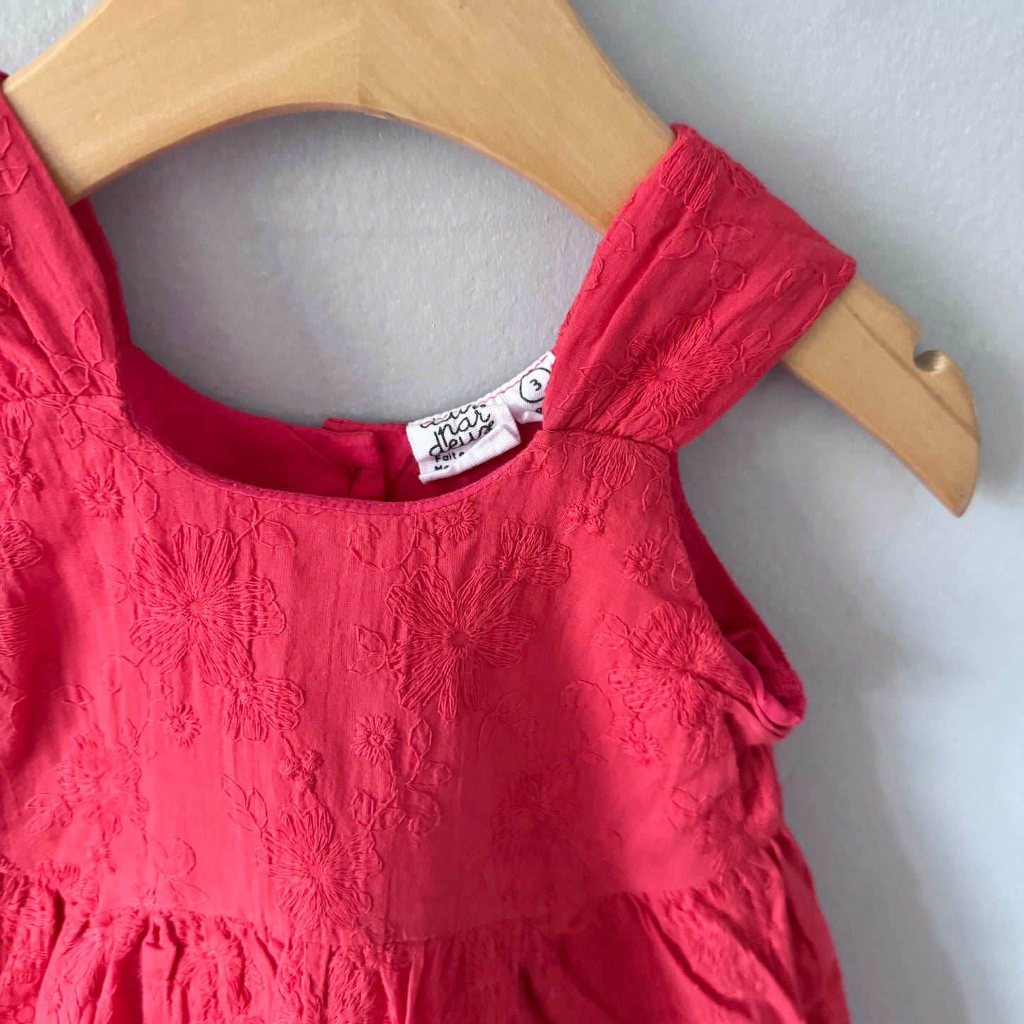 Deux par Deux / Red dress / 3Y