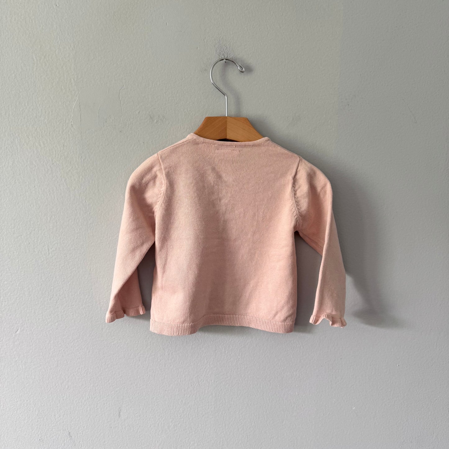 Zara / Beige cardigan / 9-12M