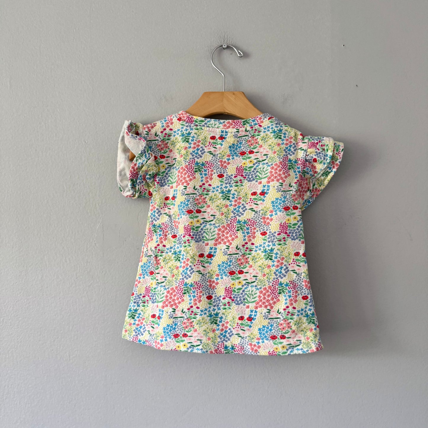 Gymboree / Floral crew set / 6-12M