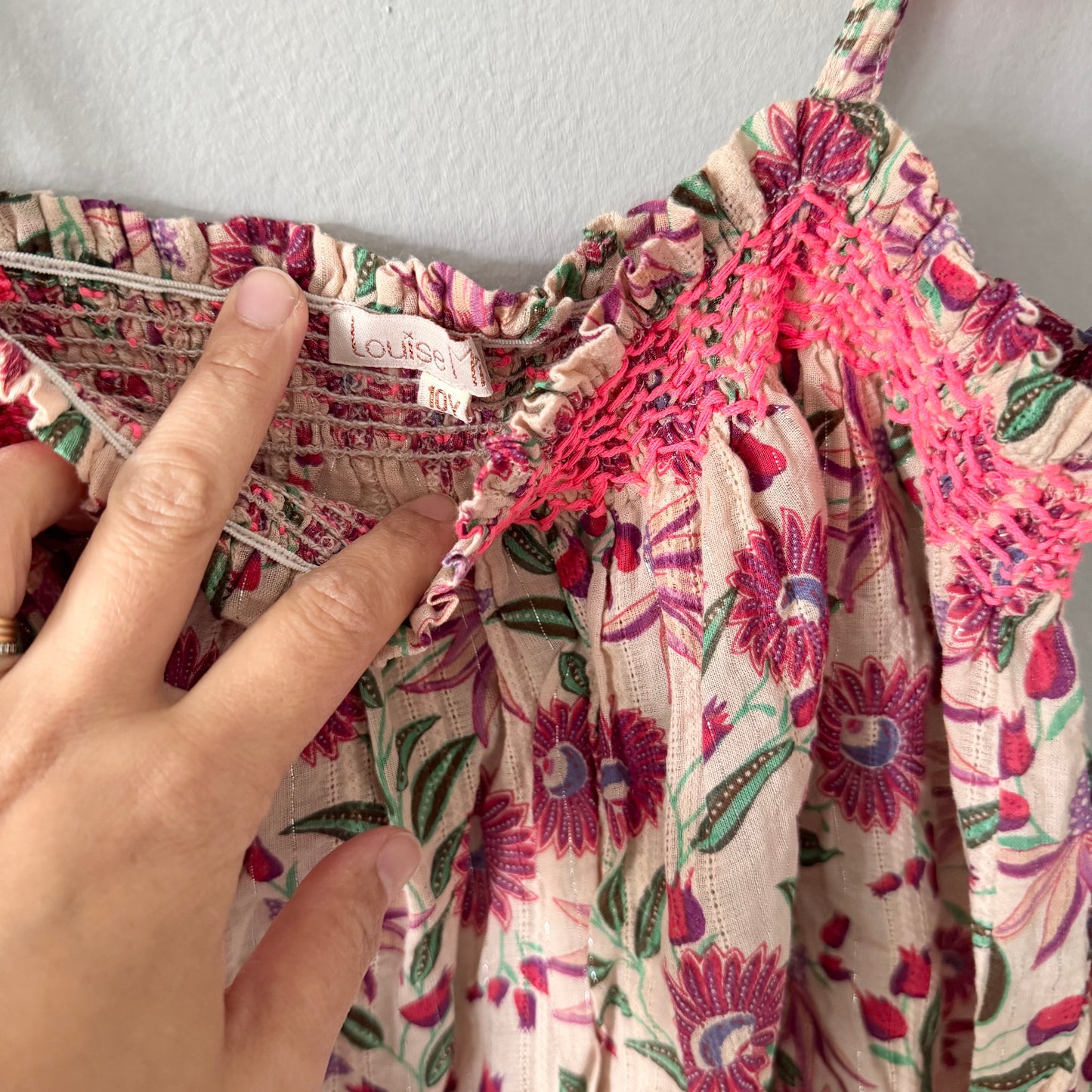 Louise Misha / Floral cami tunic / 10Y
