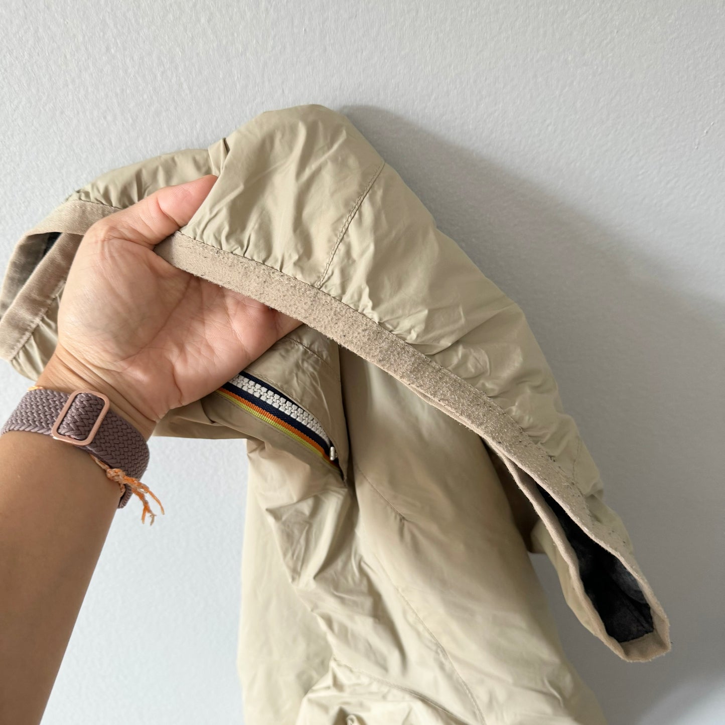 K-Way / Beige padded jacket / Women L