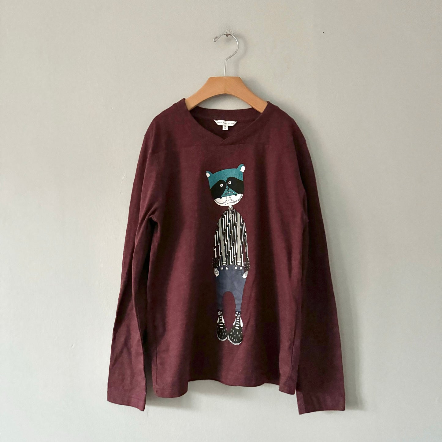 Little Marc Jacobs / Burgundy long sleeve T-shirt / 12Y