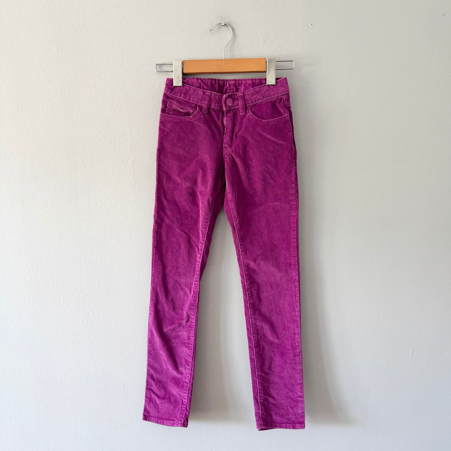 Gap / Purple corduroy stretchy pants / 8Y