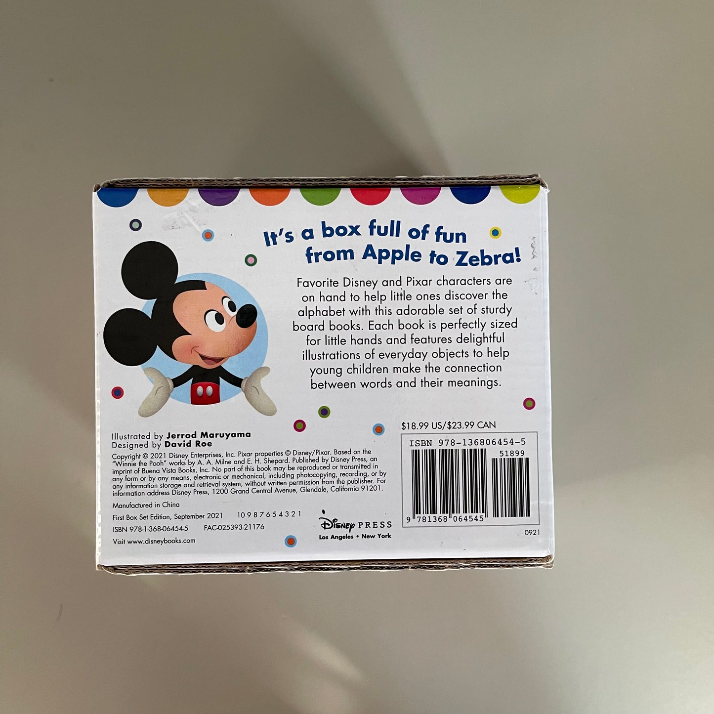 Disney baby Alphabooks (26 mini board books)
