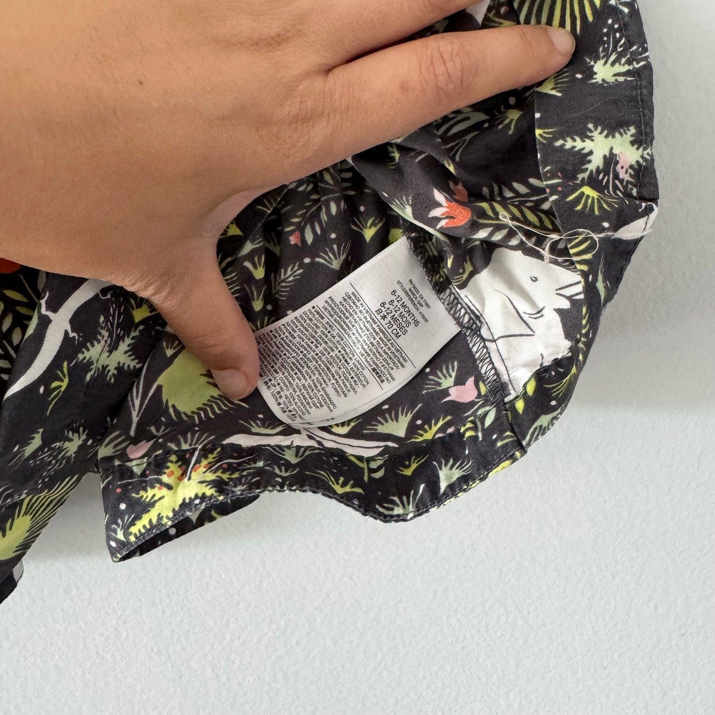 Gap / Black x safari cami dress / 6-12M