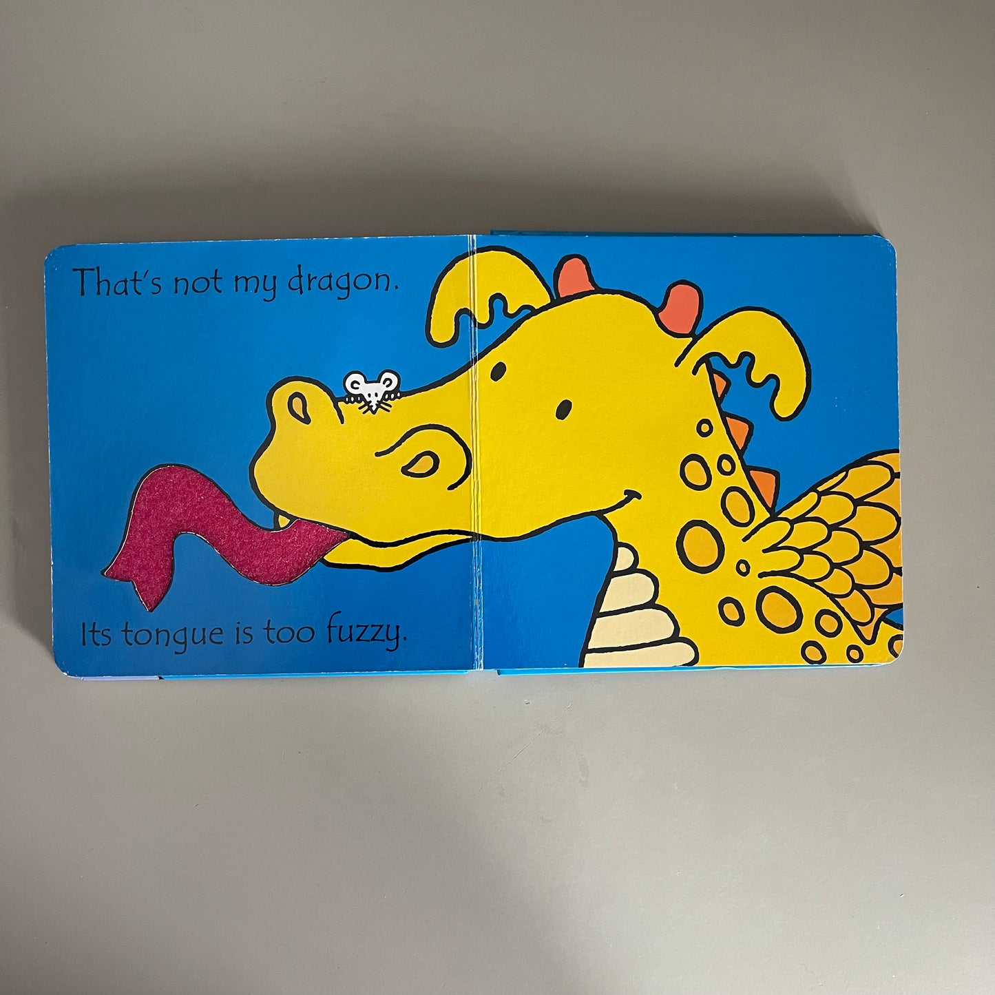 Usborne touchy-feely books - That's not my dragon