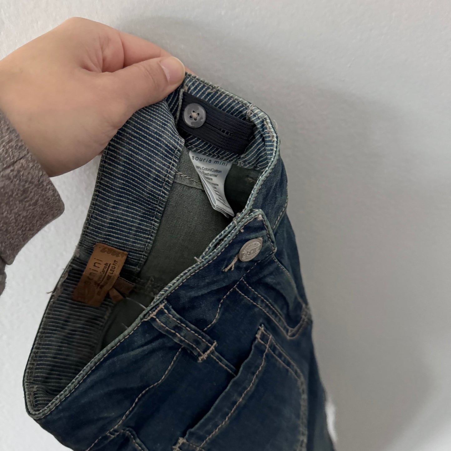Souris mini / Wide denim / 5Y - New with tag