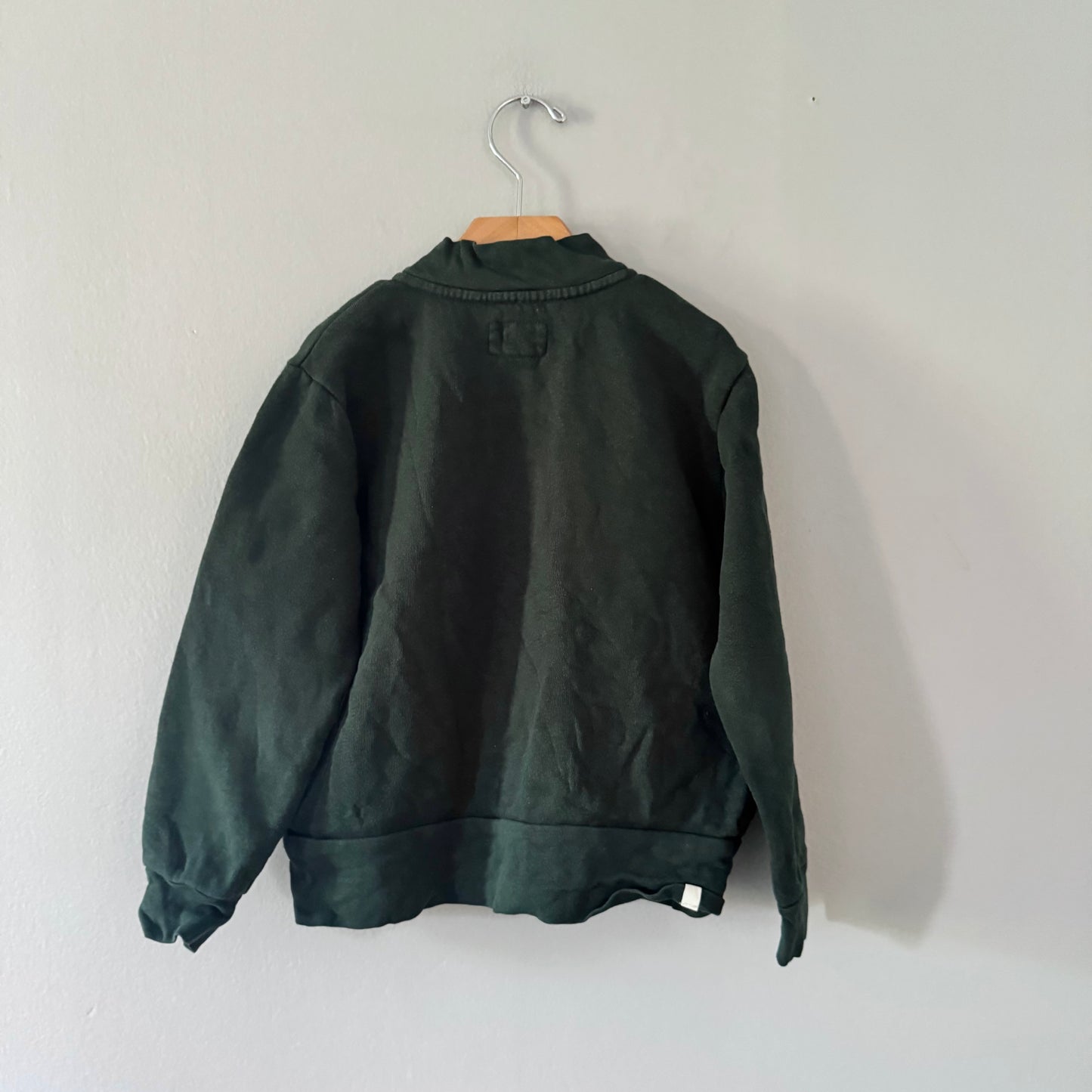 Mini mioche / Green crew jacket / 5-6Y