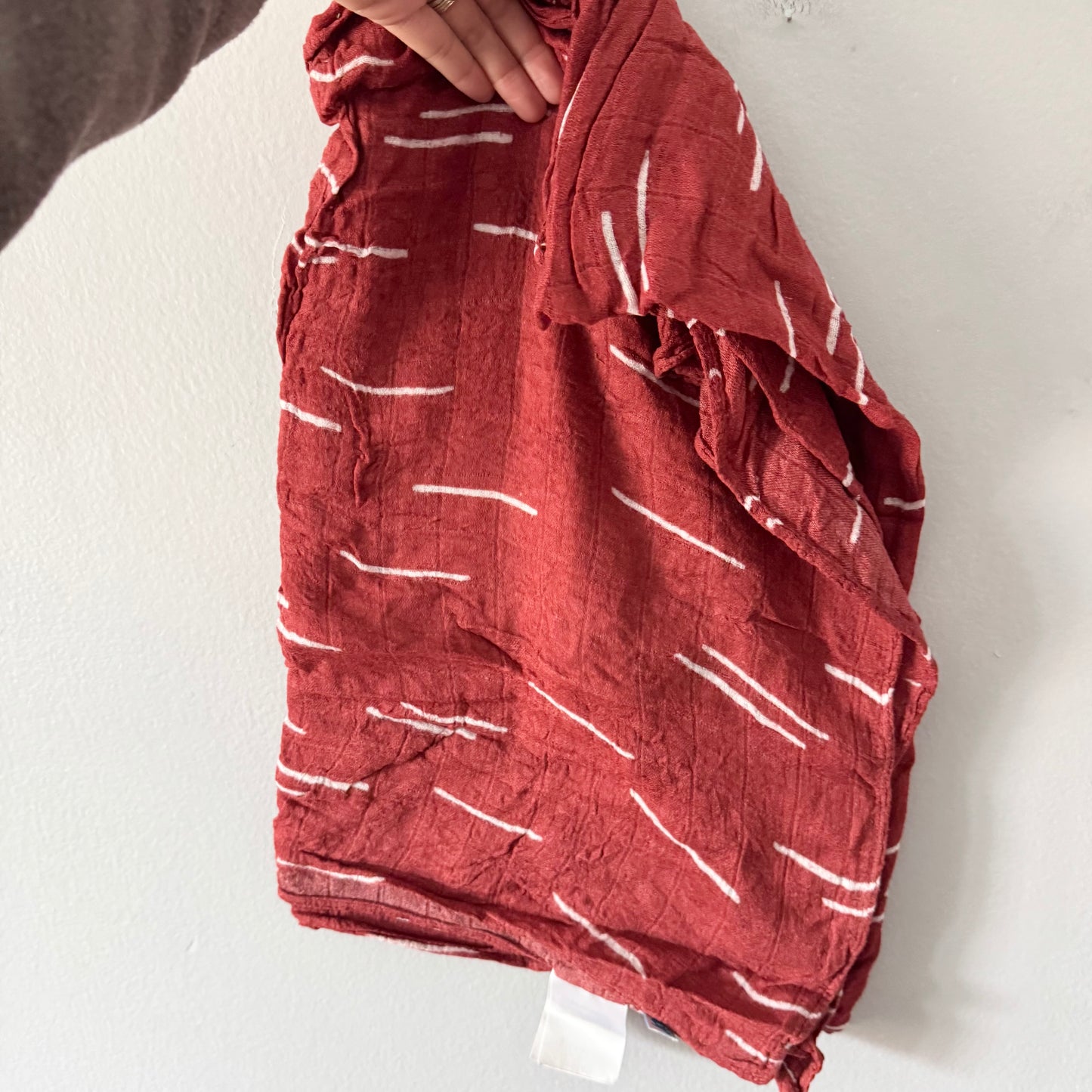 Little Unicorn / Brown bamboo blanket