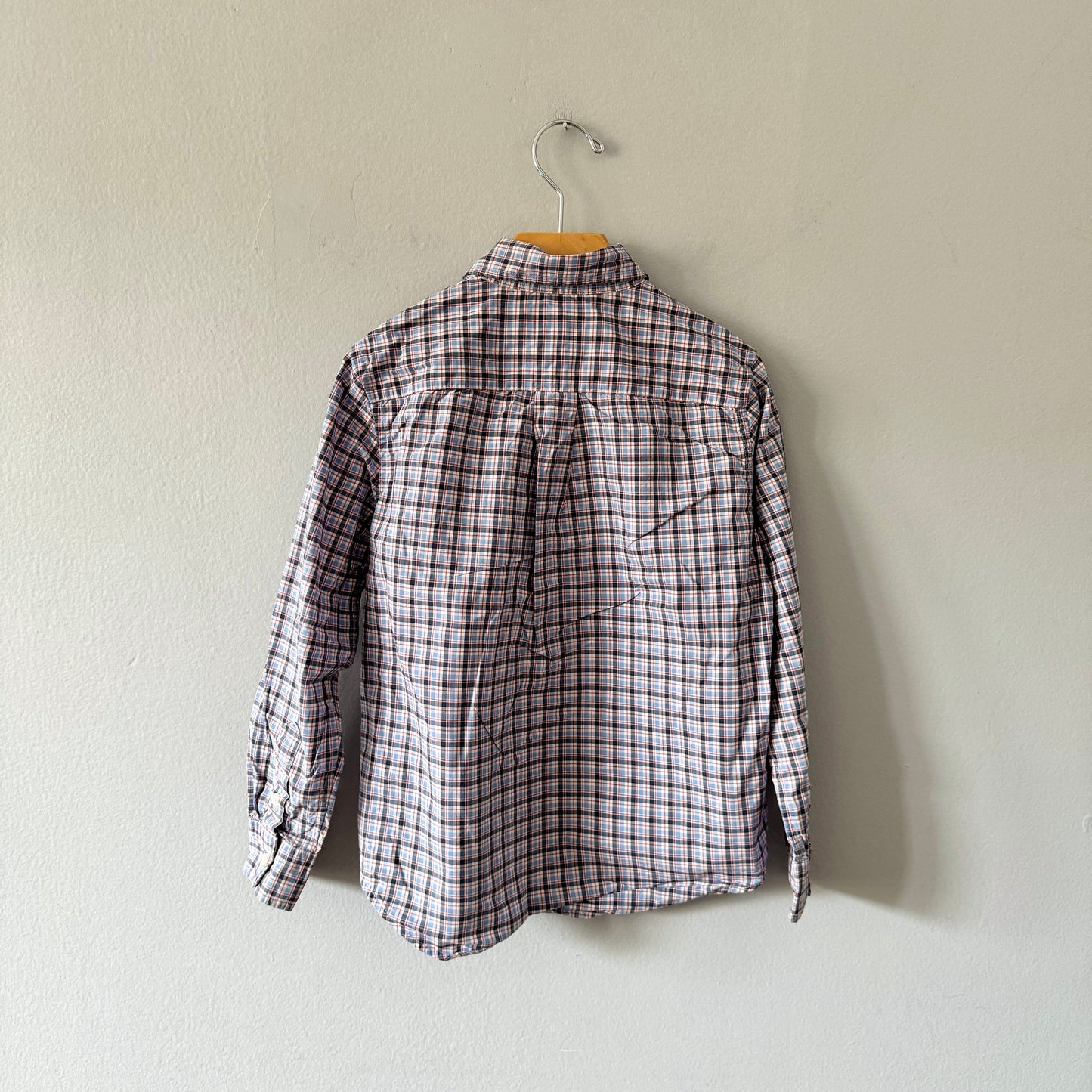 Polo / Checked dress shirt / 6Y