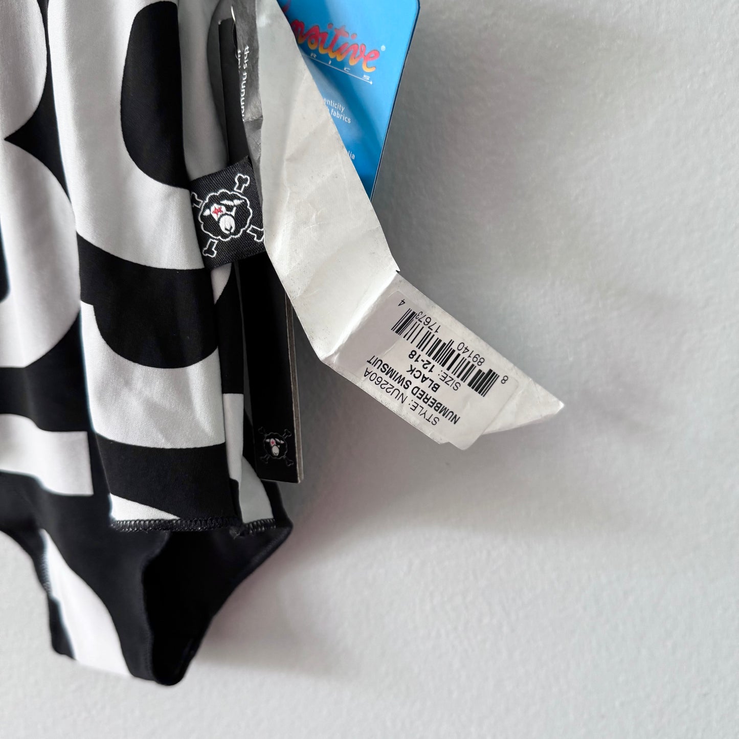 Nununu / Number swimsuit / 12-18M - New with tag