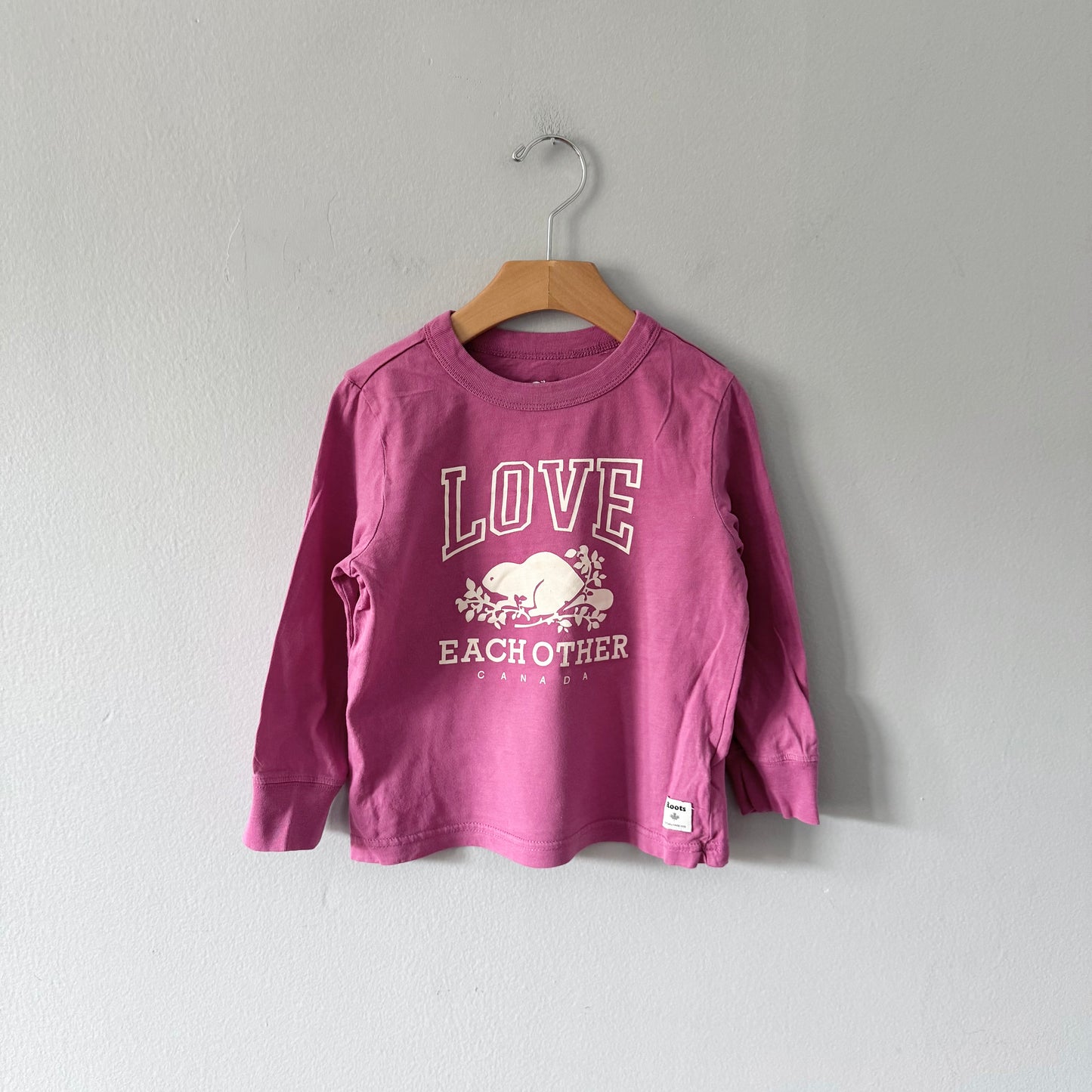 Roots / Long sleeve top / 4T
