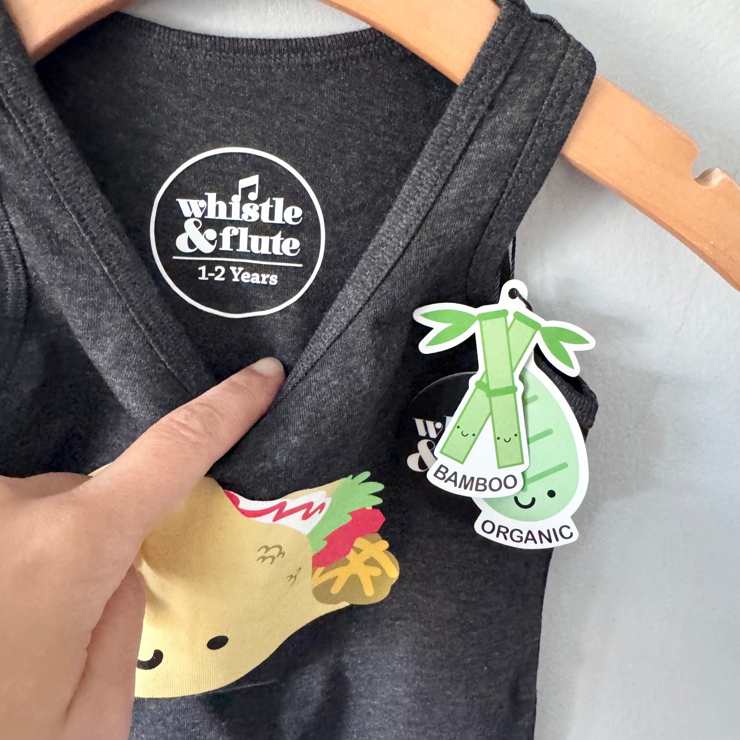 Whistle & Flute / Kawaii Taco Tank / 1-2T - New with tag