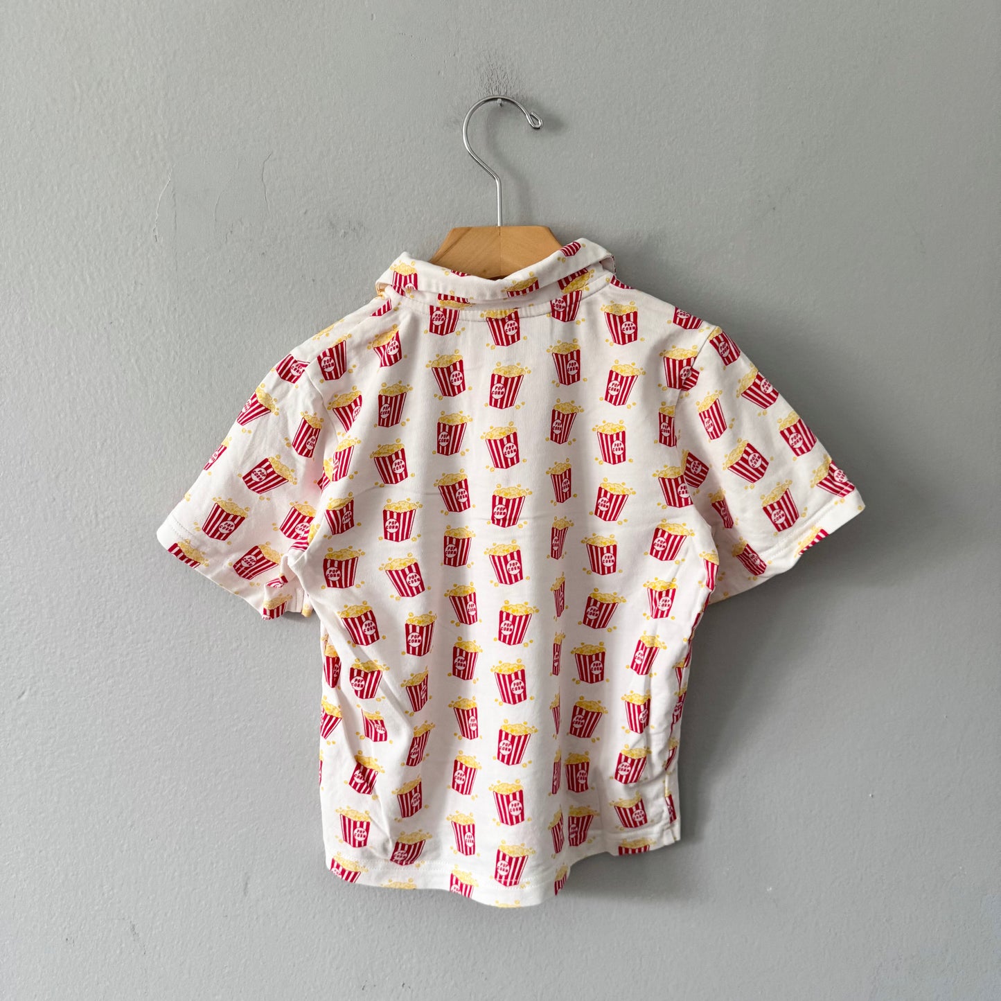 Rachel Riley / Pop corn shirt / 6Y(Fits 4-5Y)