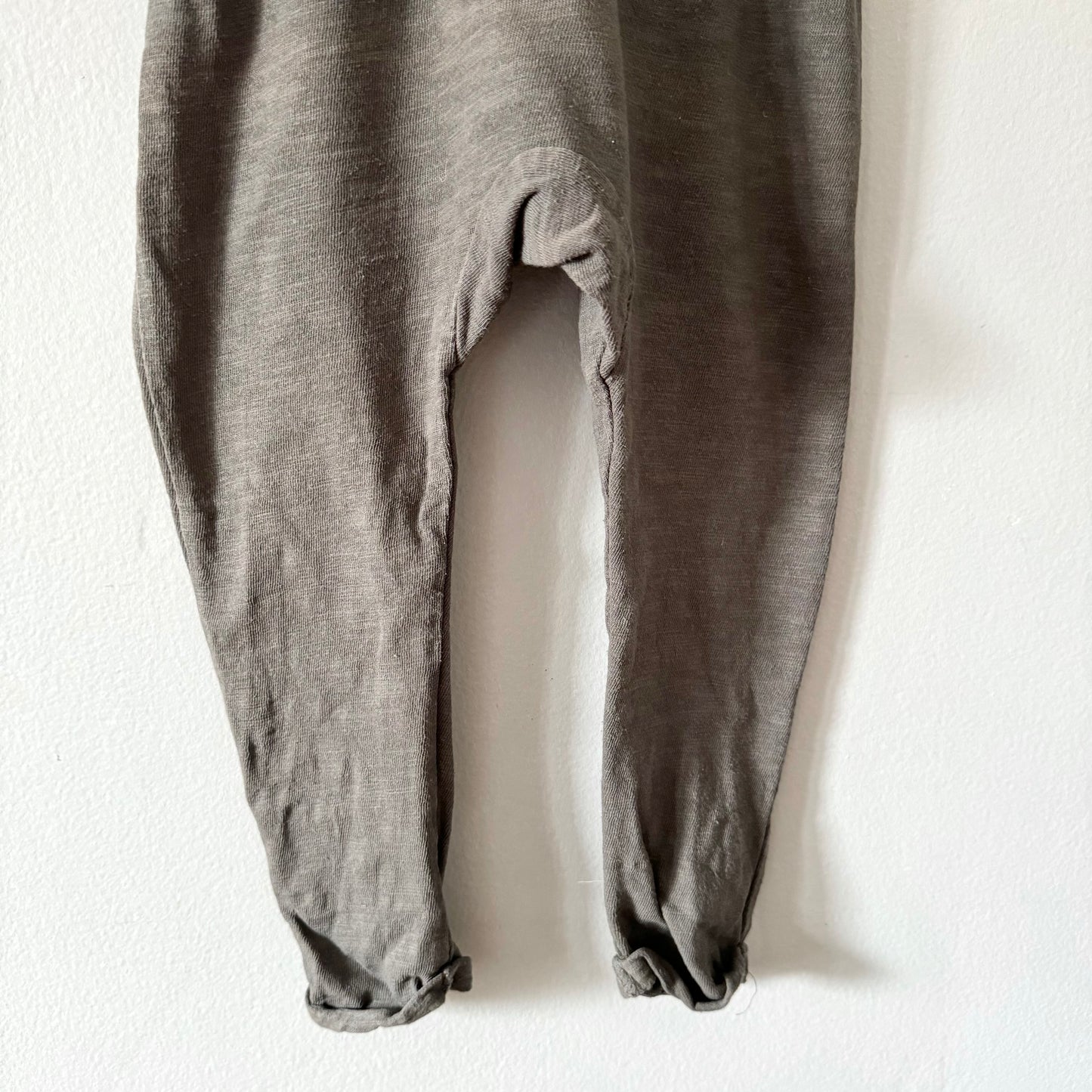 Mini mioche / Dark grey overalls / 5Y