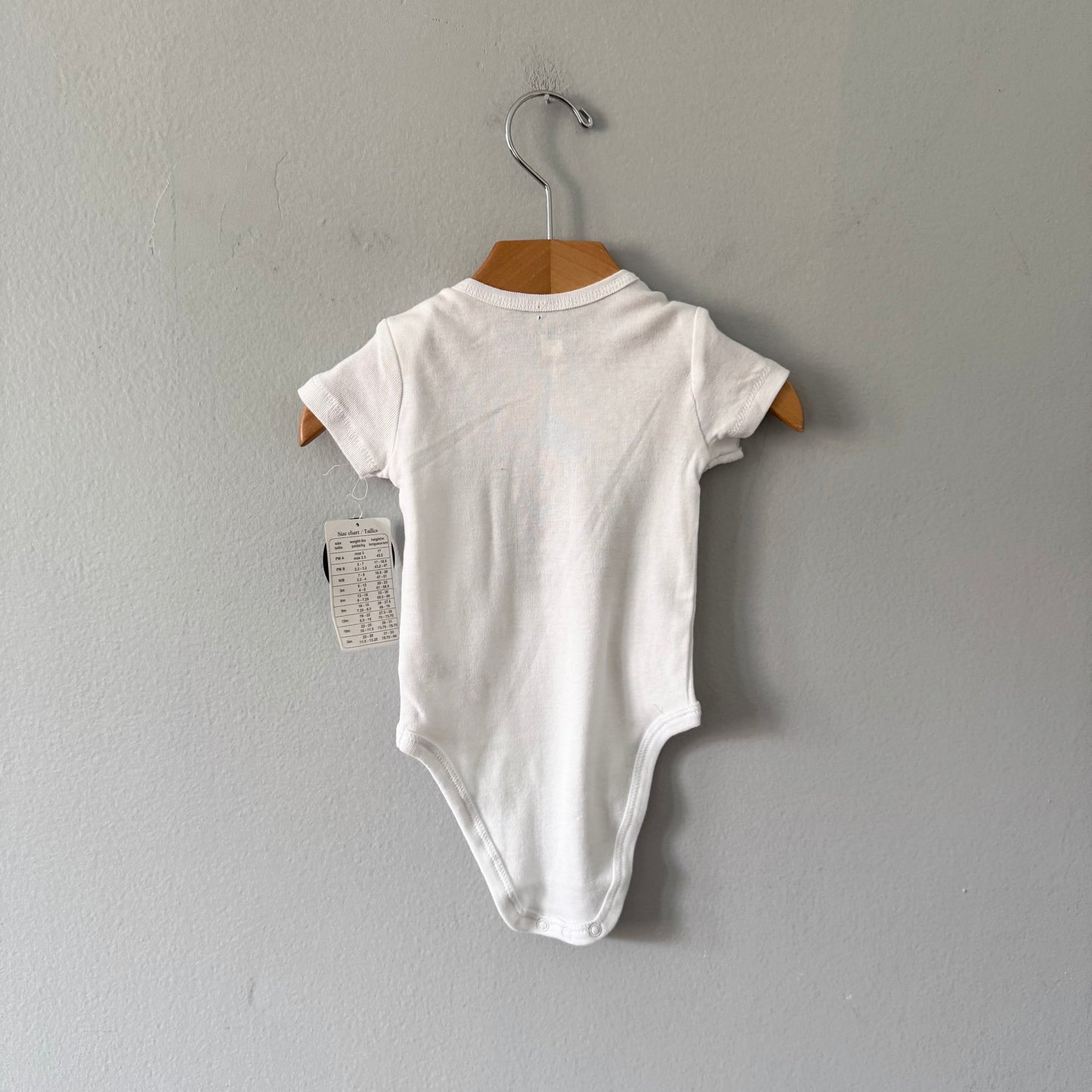 Petit lem / White onesie / 3M - New with tag