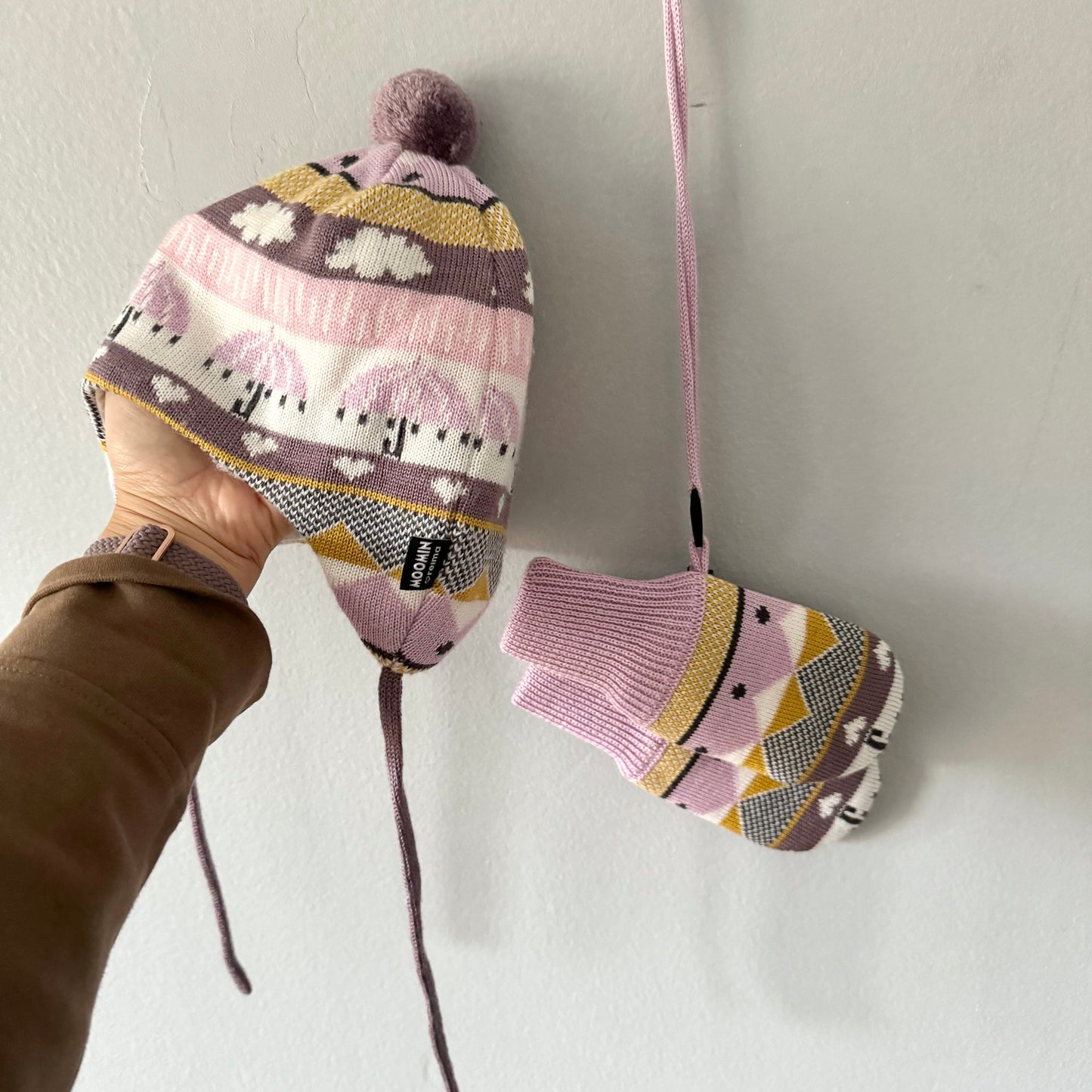 Reima x Moomin / Mittens and hat set / 12M
