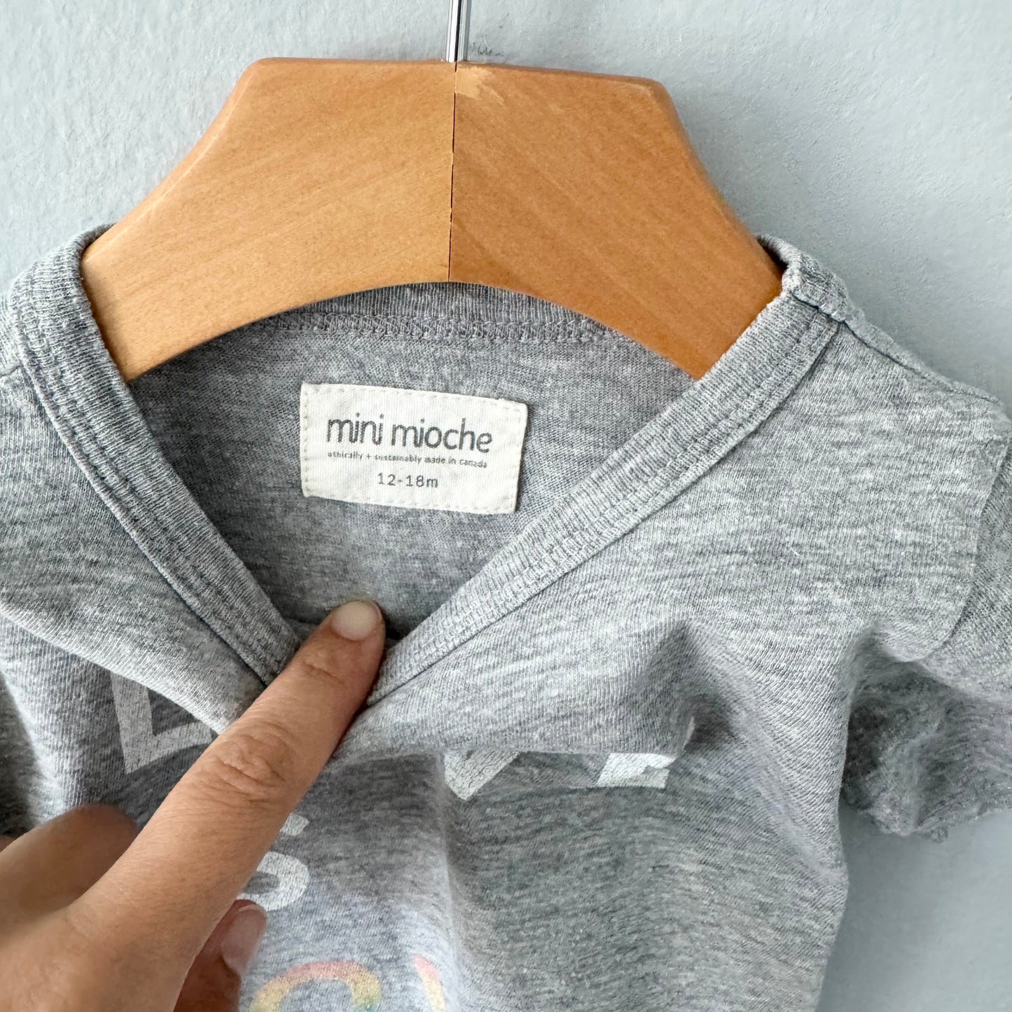 Mini Mioche / Love is Love T-shirt / 12-18M