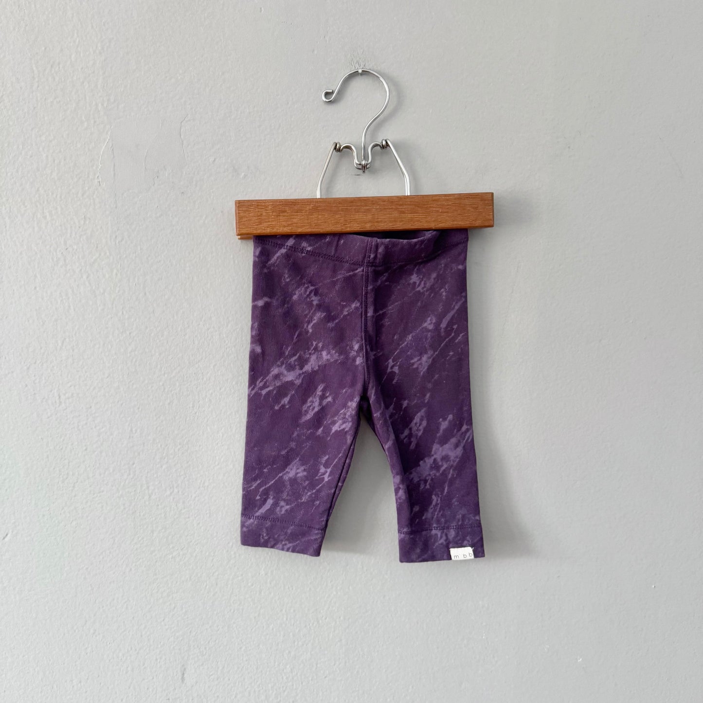 Miles baby / Purple leggings / 3M