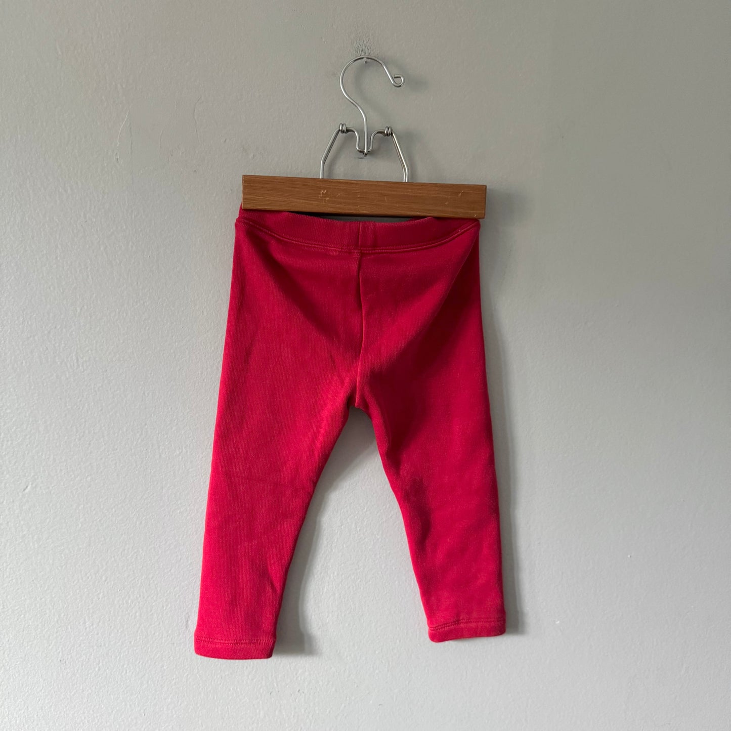 Gap / Red lined leggings / 2Y