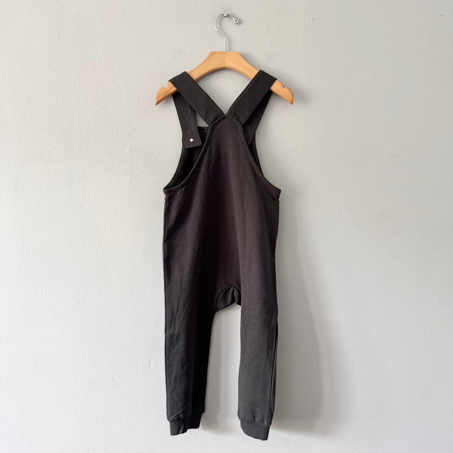 H&M / Dark grey cotton overalls / 2-3Y - New with tag